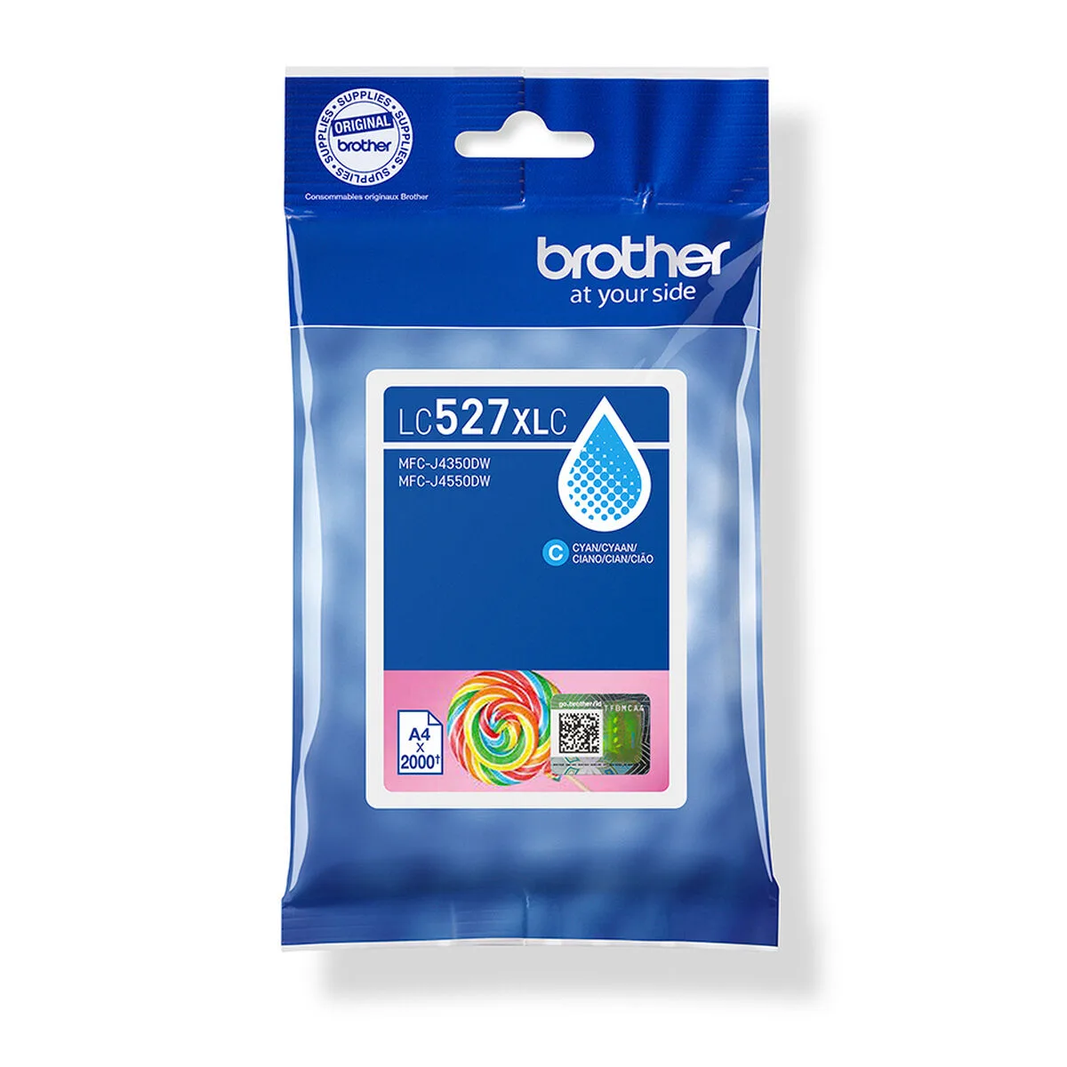 Cartouche d encre originale brother lc527xlc multicouleur cyan m053010315. Chez Diaytar, chaque détail compte pour votre satisfaction totale.