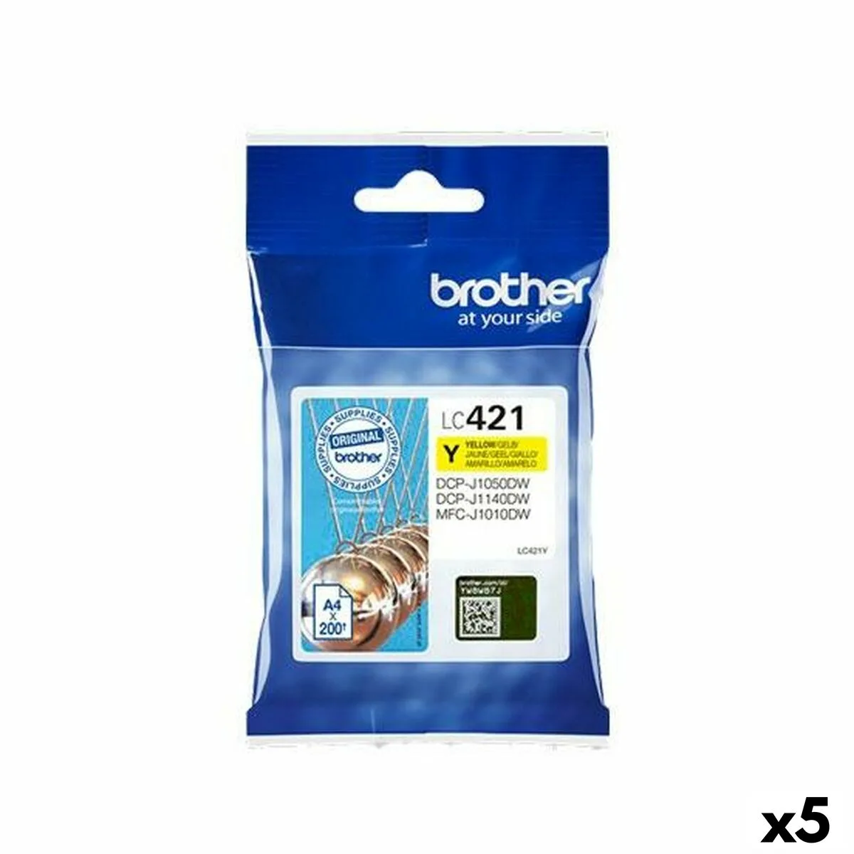 Cartouche d encre originale brother mfc j1010dw dcp j1050dw jaune 5 unites s843534424. Diaytar a fait de la variété son arme secrète : une offre généraliste si vaste que vous y trouverez forcément l'inimaginable