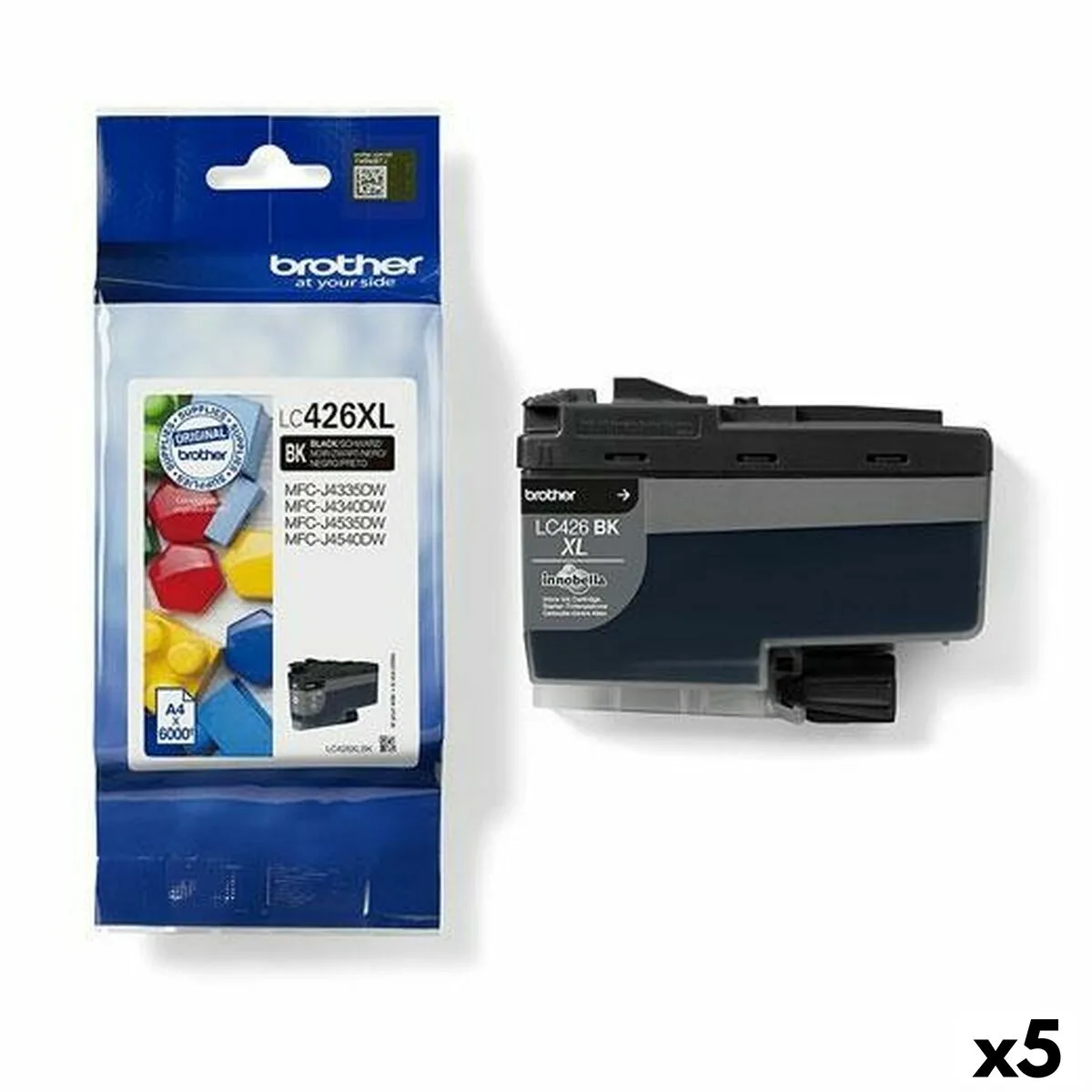 Cartouche d encre originale brother mfc j4340dw j4540dwxl j4540dw noir 5 unites s843682925. Diaytar, c'est le grand ménage de printemps dans vos habitudes shopping : on garde l'essentiel, on jette le superflu.