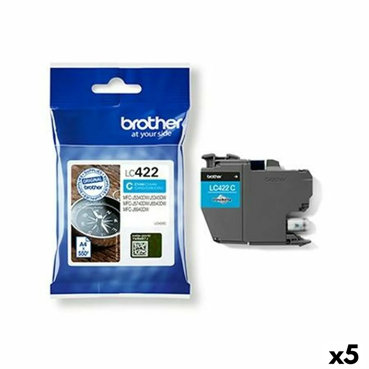 Cartouche d encre originale brother mfcj5340dw mfcj5740dw mfcj6540dw mfcj6940dw cyan 5 unites s843412984. Diaytar, c'est la certitude de dénicher la perle rare, qu'il s'agisse d'un produit électronique de pointe ou d'un accessoire tendance