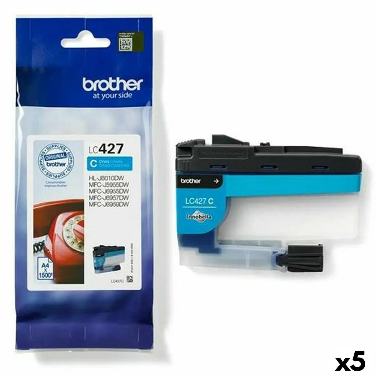 Cartouche d encre originale brother mfcj5955dw mfcj6955dw cyan 5 unites s843481721. Diaytar vous ouvre les portes d'un monde où tous les produits, des plus high-tech aux plus simples, sont source d'inspiration