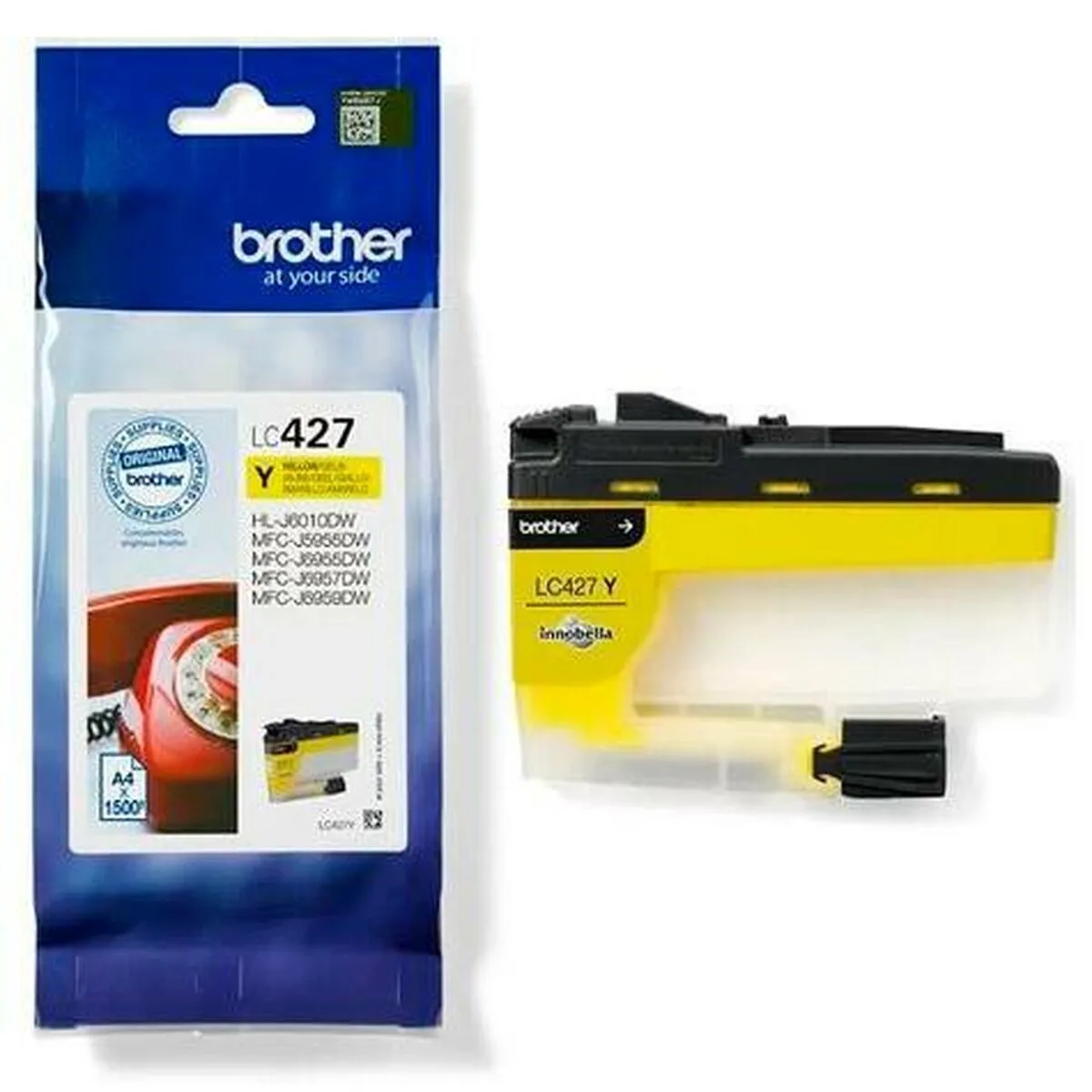 Cartouche d encre originale brother mfcj5955dw mfcj6955dw jaune 5 unites s843481954. Notre équipe Diaytar est une bande de dénicheurs compulsifs, toujours en quête du produit qui provoquera l'étincelle dans votre regard.