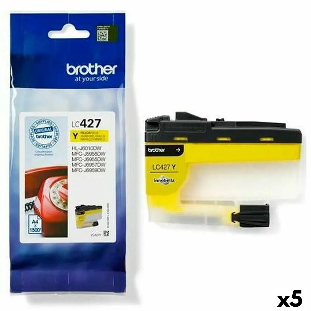 Cartouche d encre originale brother mfcj5955dw mfcj6955dw jaune 5 unites s843481964. Diaytar, c'est l'alchimie parfaite entre la froide efficacité de la tech et la chaleur rassurante des produits de qualité.