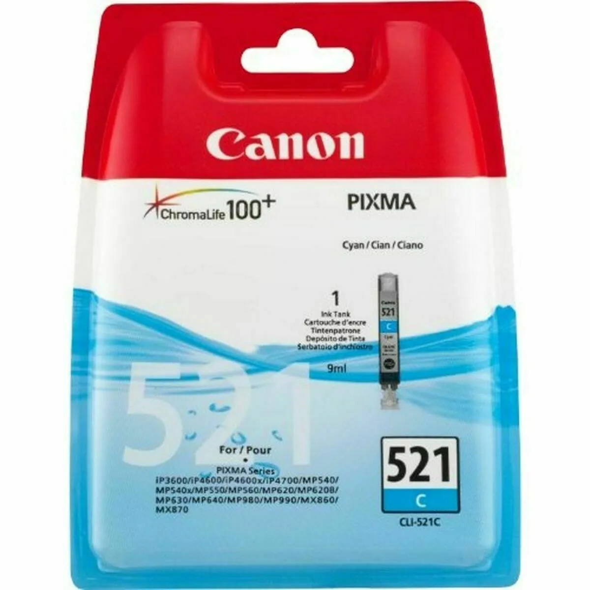 Cartouche d encre originale canon cli 521 cyan 1 unite m050411819. Diaytar, c'est la certitude de faire un choix judicieux. Chaque produit dans notre catalogue a passé nos tests exigeants.