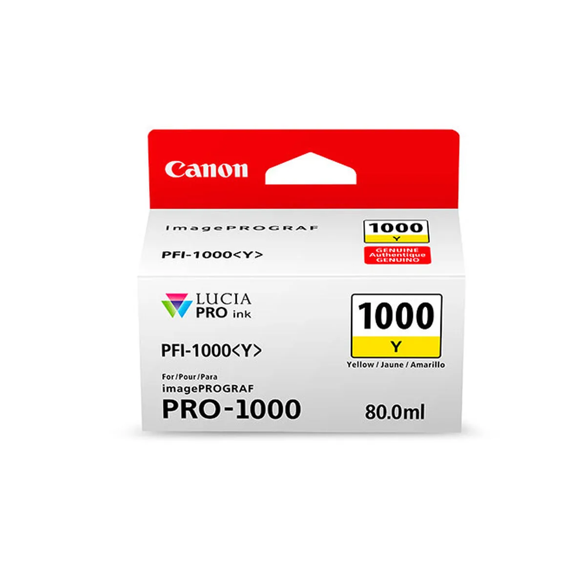Cartouche d encre originale canon pfi 1000 jaune m050433495. Diaytar, le nom qui garantit que chaque produit, du plus technologique au plus basique, a été choisi avec goût et exigence