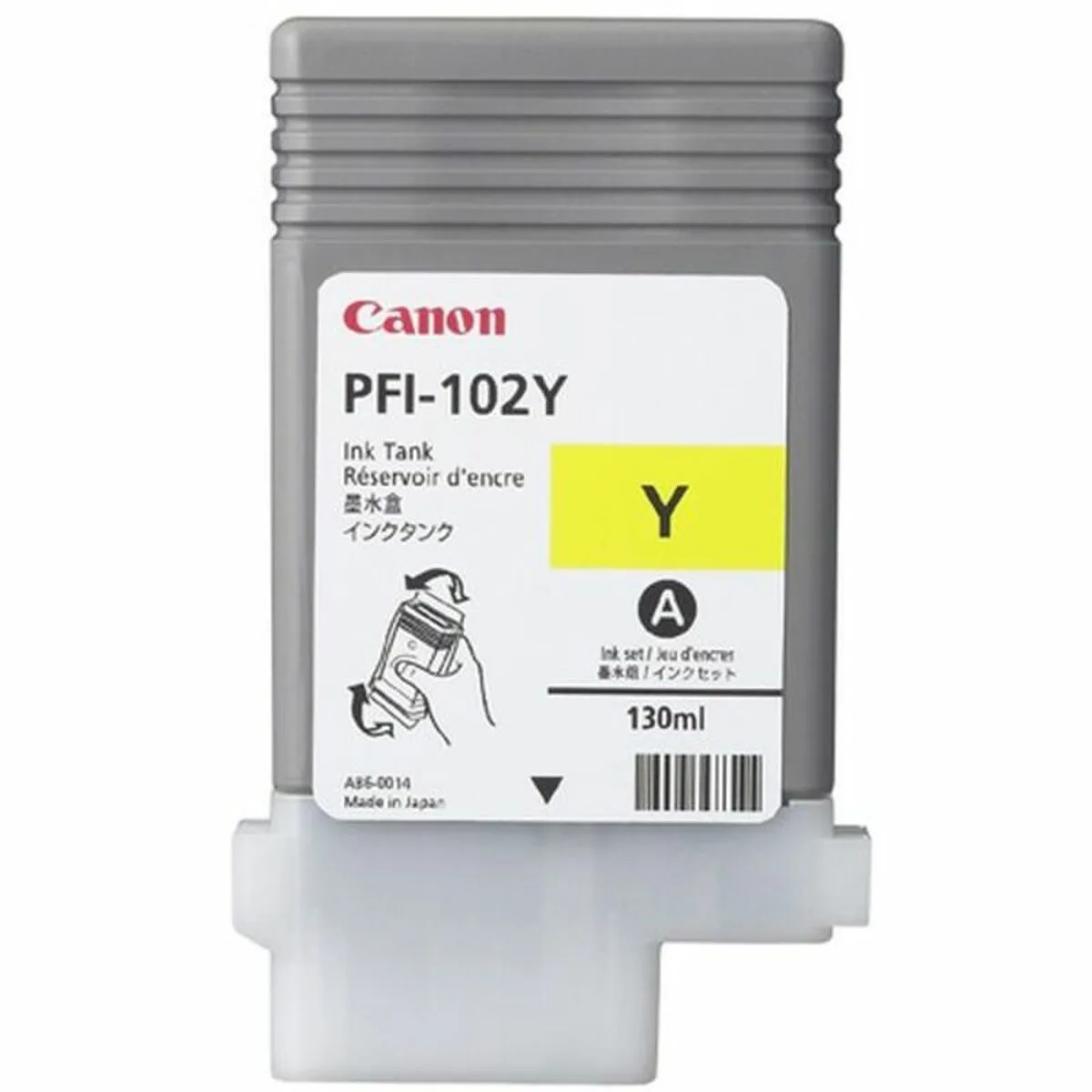 Cartouche d encre originale canon pfi 102y jaune m050438331. Diaytar est le résultat de milliers d'heures de recherche et développement pour vous offrir une offre généraliste d'exception.