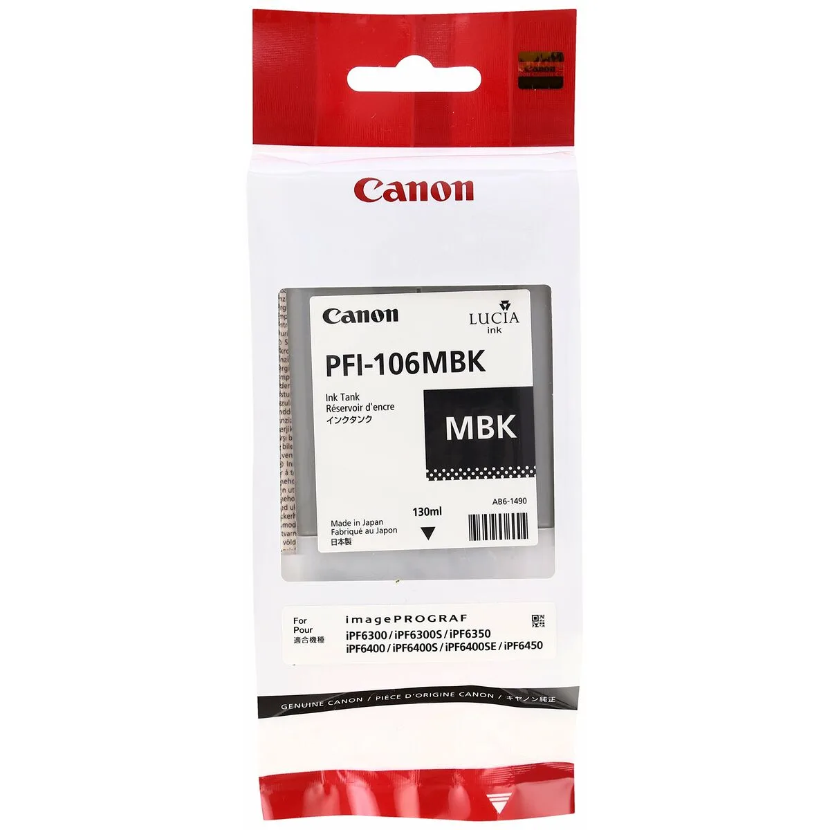 Cartouche d encre originale canon pfi 106 mbk noir noir mat m050451676. Diaytar, le nom qui garantit que chaque produit, du plus technologique au plus basique, a été choisi avec goût et exigence