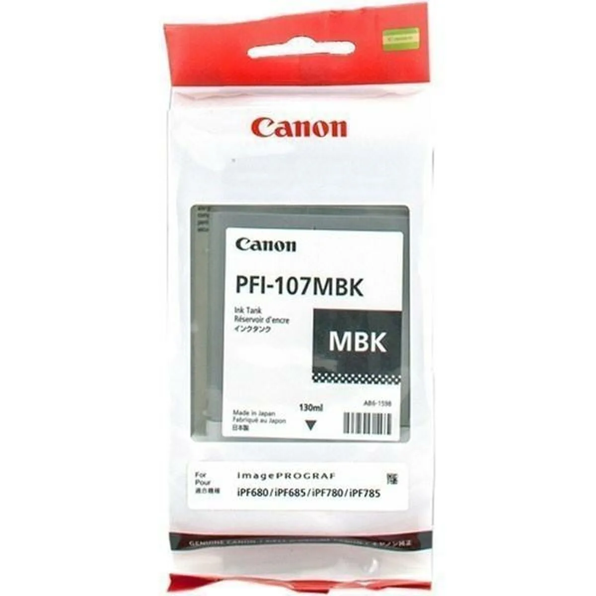 Cartouche d encre originale canon pfi 107mbk blanc noir mat m050455246. Diaytar transforme l'essai du e-commerce généraliste en vous offrant une expérience curated, qualitative et surprenante