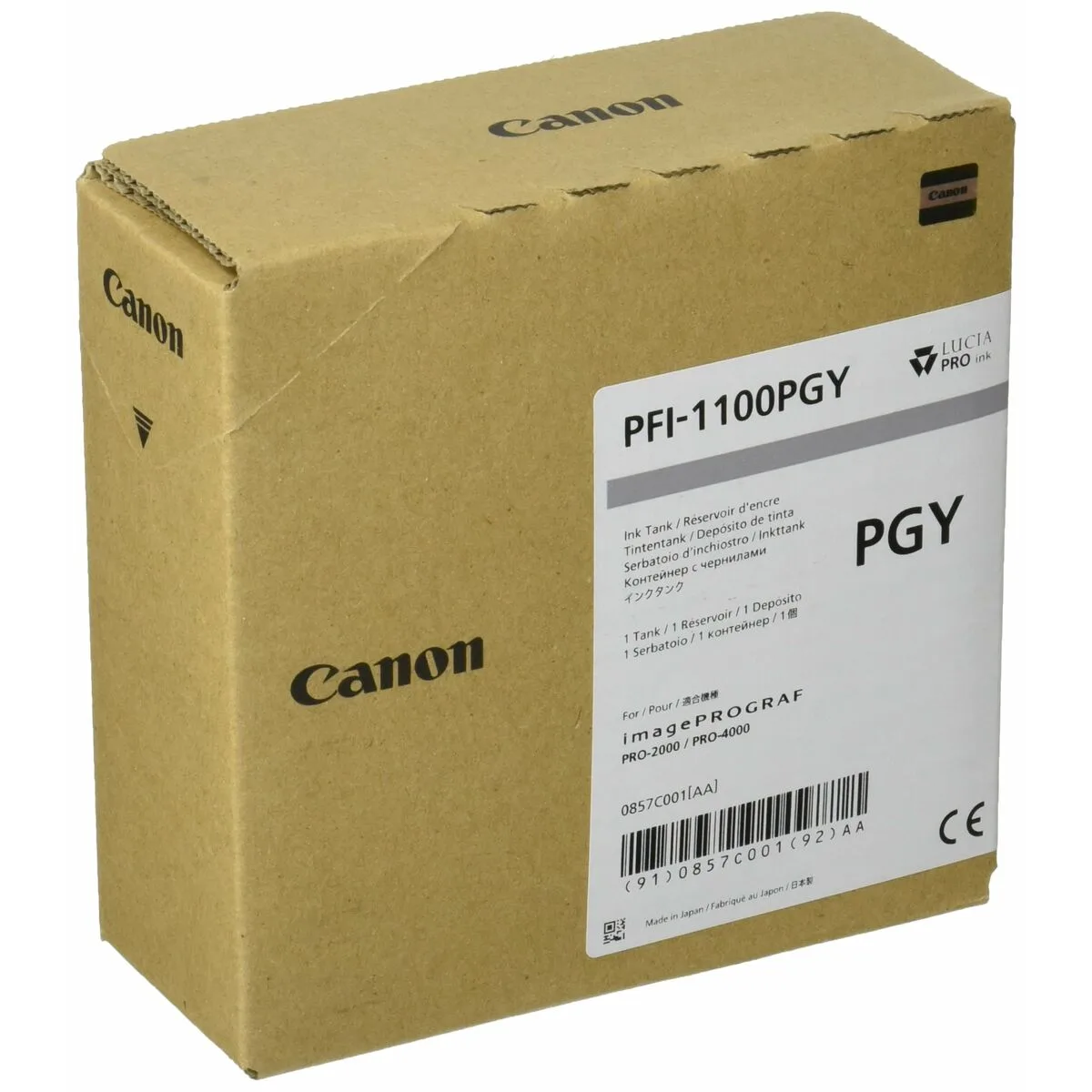 Cartouche d encre originale canon pfi 1100pgy gris m050437420. Bienvenue dans le futur du shopping. Diaytar utilise la data pour anticiper vos besoins, mais garde la magie de la surprise.