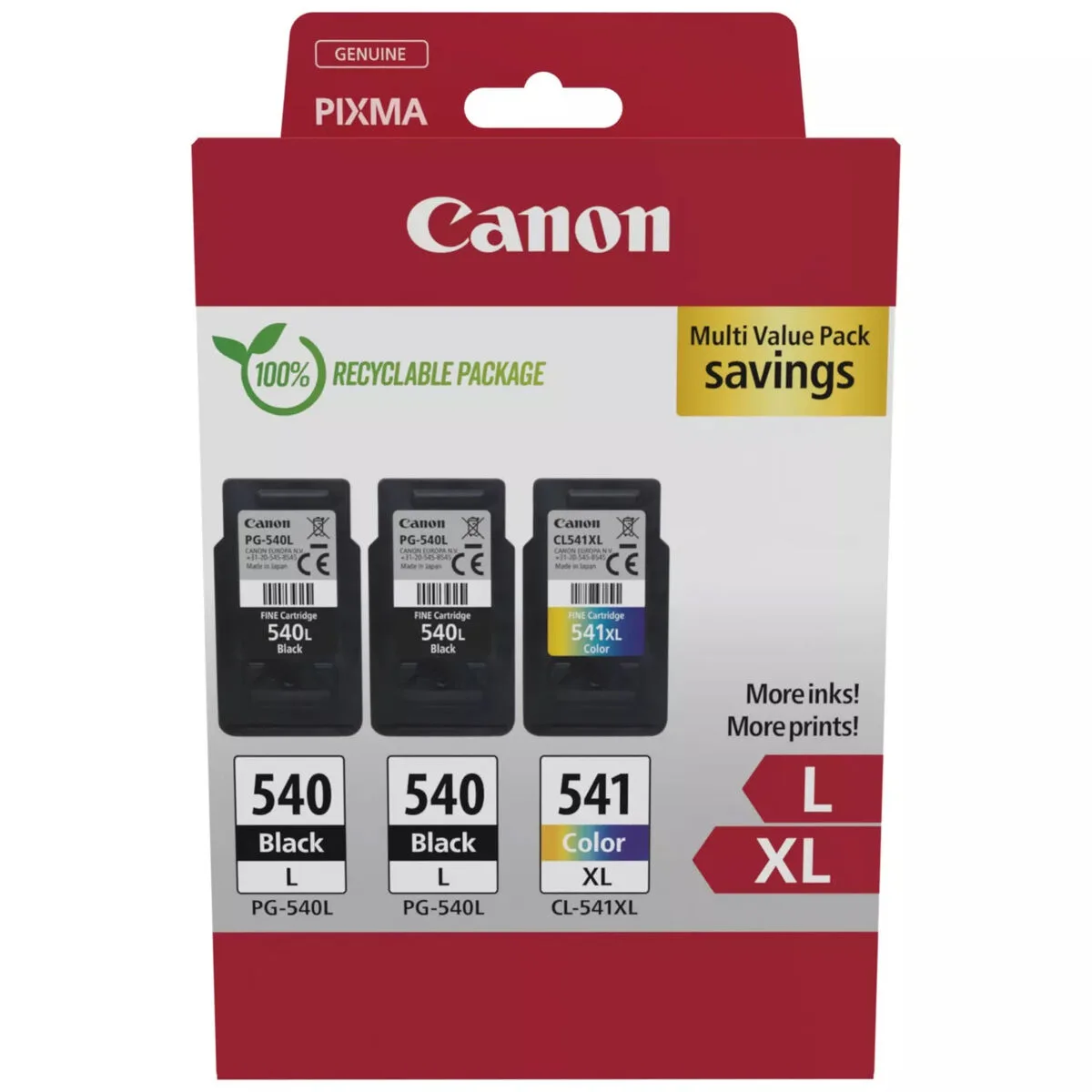 Cartouche d encre originale canon pg 540lx2 cl 541xl noir cyan magenta jaune s5525103960. Diaytar vous propose une sélection pointue de produits électroniques innovants et d'articles maison qui transforment votre quotidien