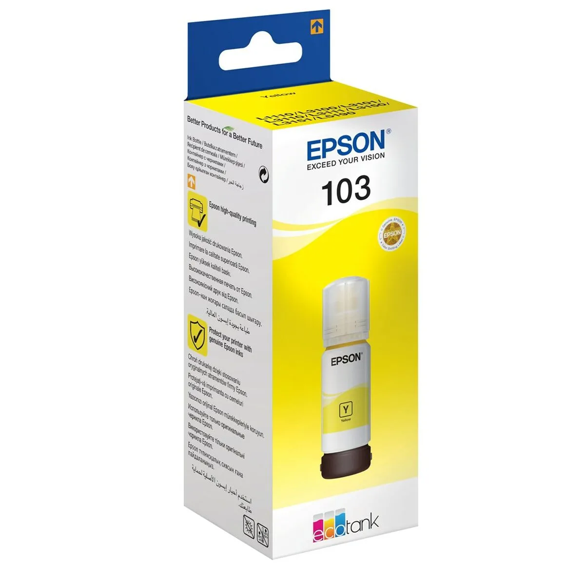 Cartouche d encre originale epson 103 jaune s912808495. Plongez dans l'univers Diaytar, votre référence pour des produits du quotidien, high-tech et déco, tous porteurs de tendances