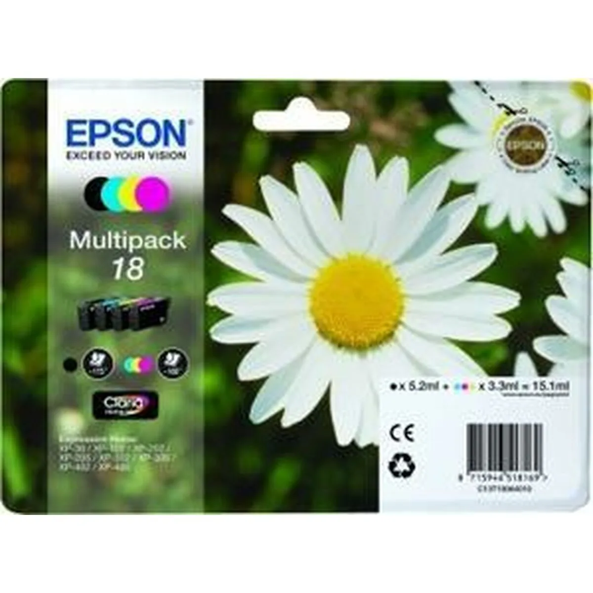 Cartouche d encre originale epson 18 multicouleur s840538531. Chez Diaytar, nous transformons vos envies en réalité avec style.