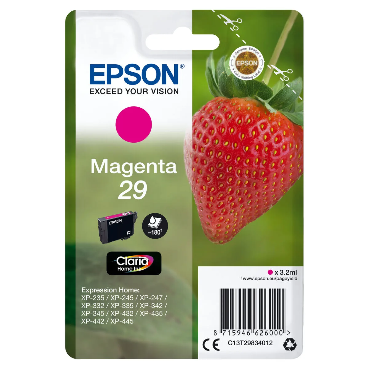 Cartouche d encre originale epson 235m133 magenta m050611286. Nous avons infusé Diaytar avec une dose massive de passion pour le produit. Contagieux : vous allez l'attraper.