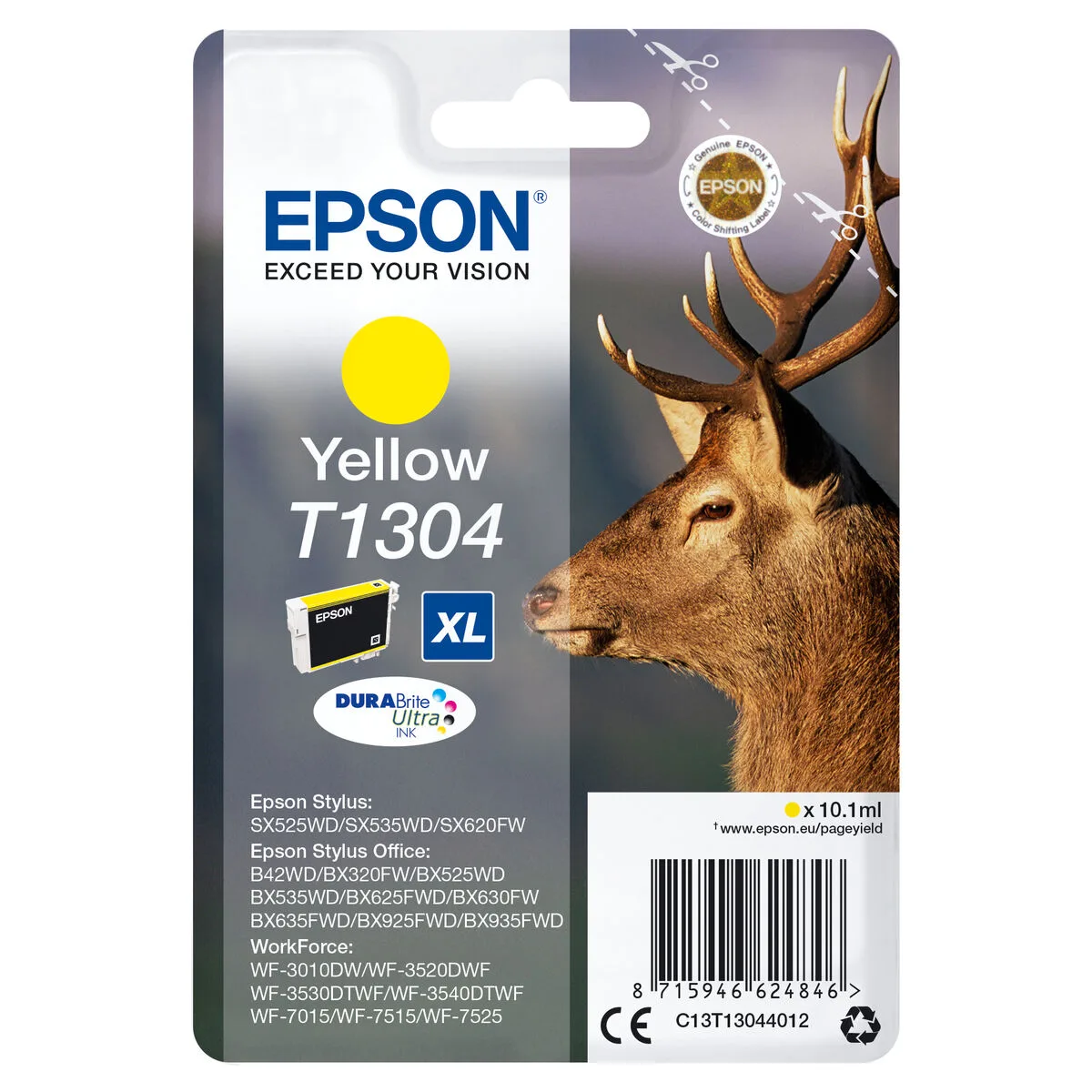 Cartouche d encre originale epson 235m266 jaune m050598237. Diaytar, c'est votre éditeur de vie. Nous sélectionnons les produits qui deviendront les chapitres essentiels de votre quotidien.