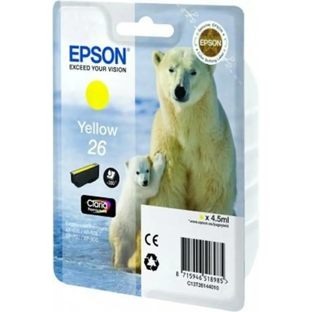 Cartouche d encre originale epson 26 jaune s840540911. Nos stylistes Diaytar dénichent pour vous les pépites de la saison.