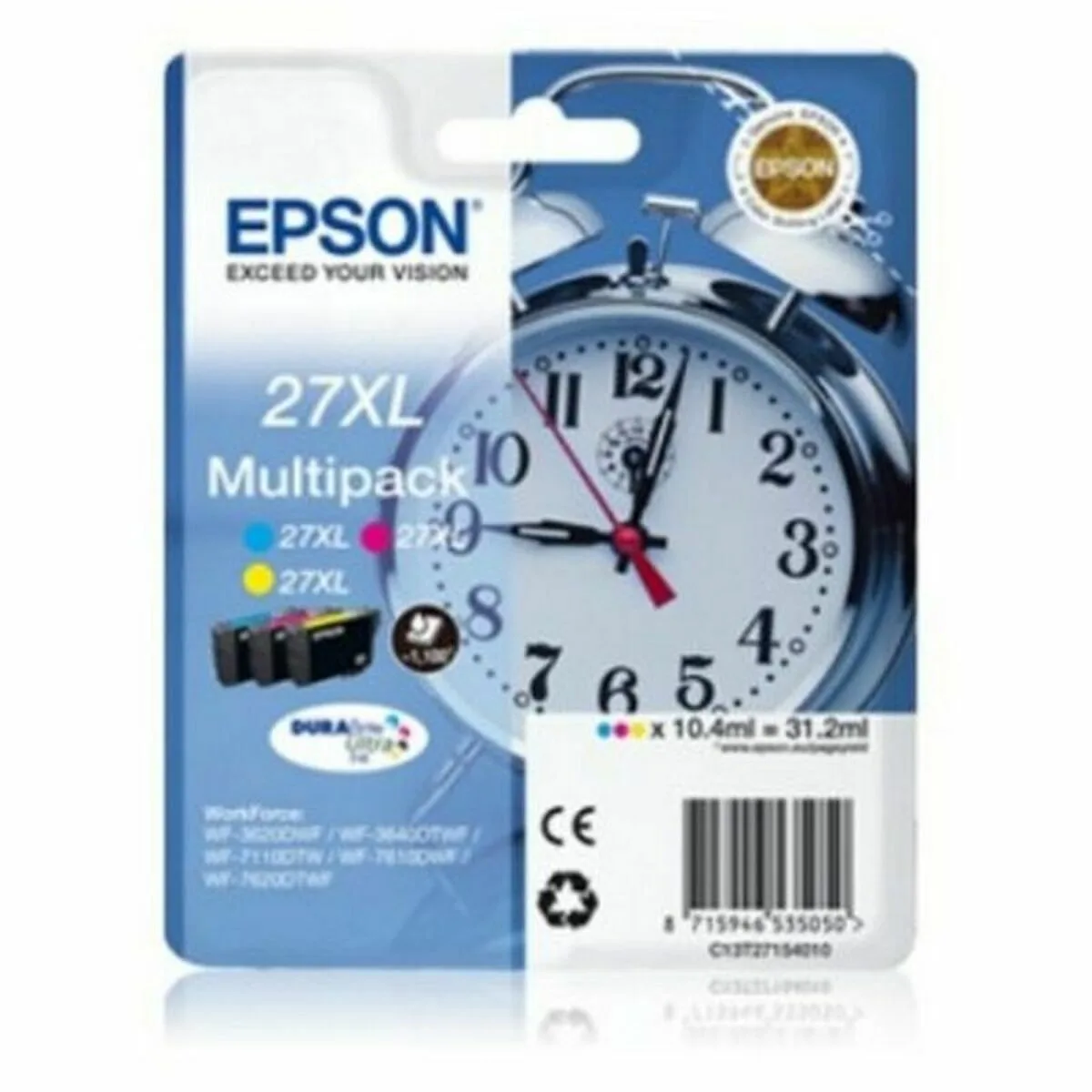 Cartouche d encre originale epson 27xl noir multicouleur cyan magenta jaune m050610390. Votre style, votre personnalité, nos produits : bienvenue chez Diaytar !