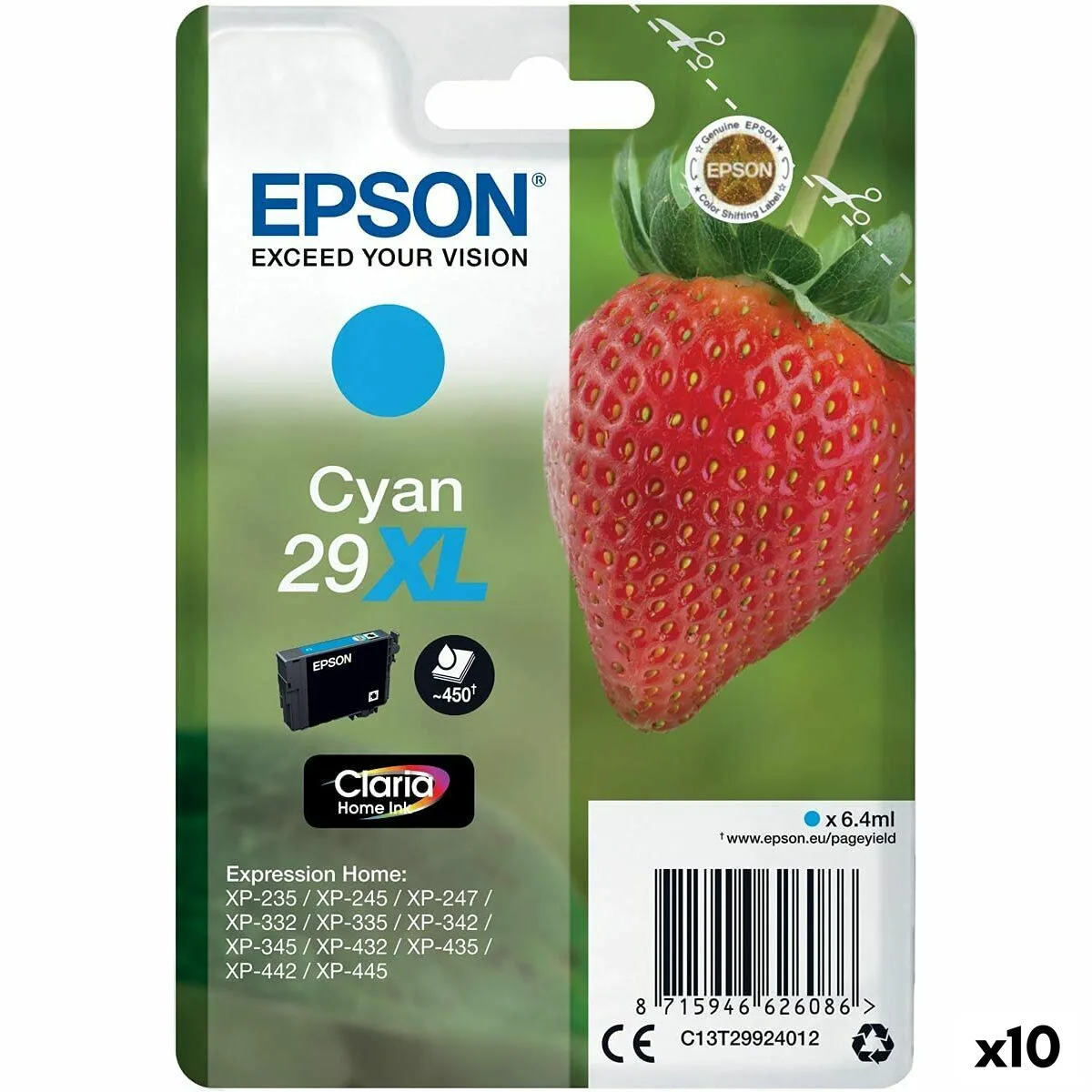 Cartouche d encre originale epson 29 xl cyan 10 unites s843692515. Nous sommes Diaytar, les architectes de votre espace de vie en ligne, meublé avec les meilleurs produits du moment