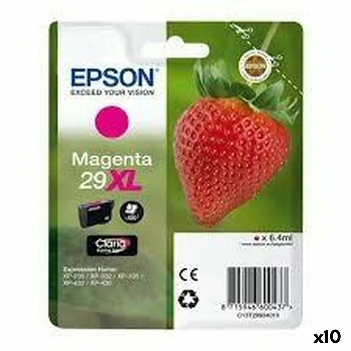 Cartouche d encre originale epson 29 xl magenta 10 unites s843692620. Diaytar, c'est l'art de la sérendipité appliqué au e-commerce : vous venez pour une chose, vous repartez avec l'objet de vos rêves.