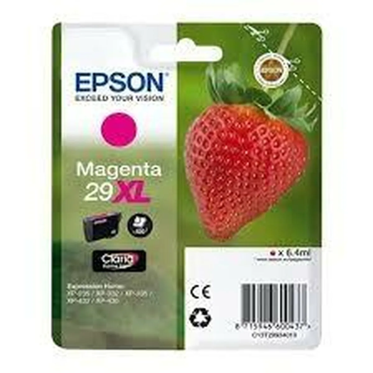 Cartouche d encre originale epson 29 xl magenta 10 unites s843692639. Diaytar a été pensé pour les multitâches, les exigeants, les pressés, les rêveurs... En somme, pour vous.