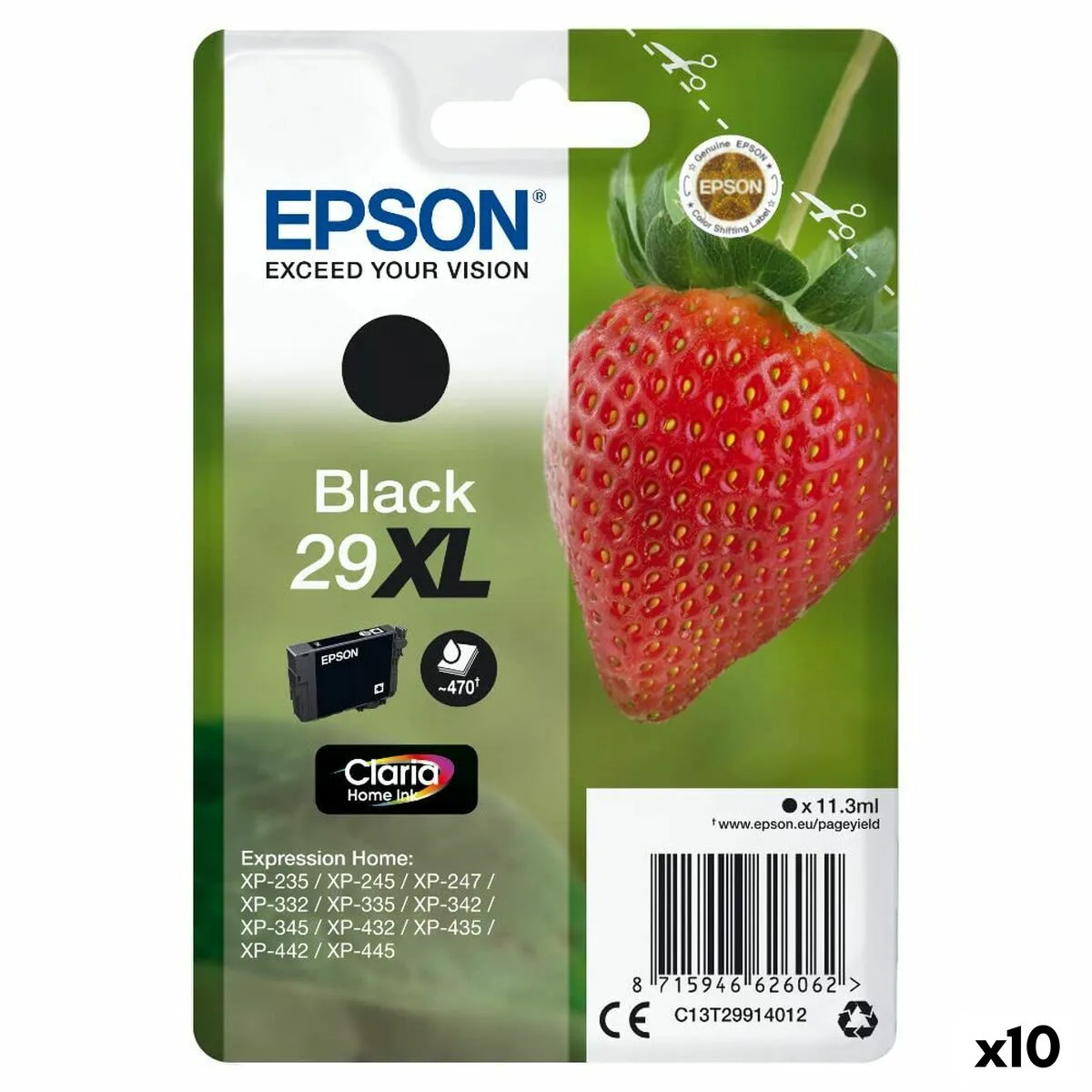 Cartouche d encre originale epson 29 xl noir 10 unites s843692413. Diaytar Mode : Où l'élégance rencontre l'originalité pour un style unique.