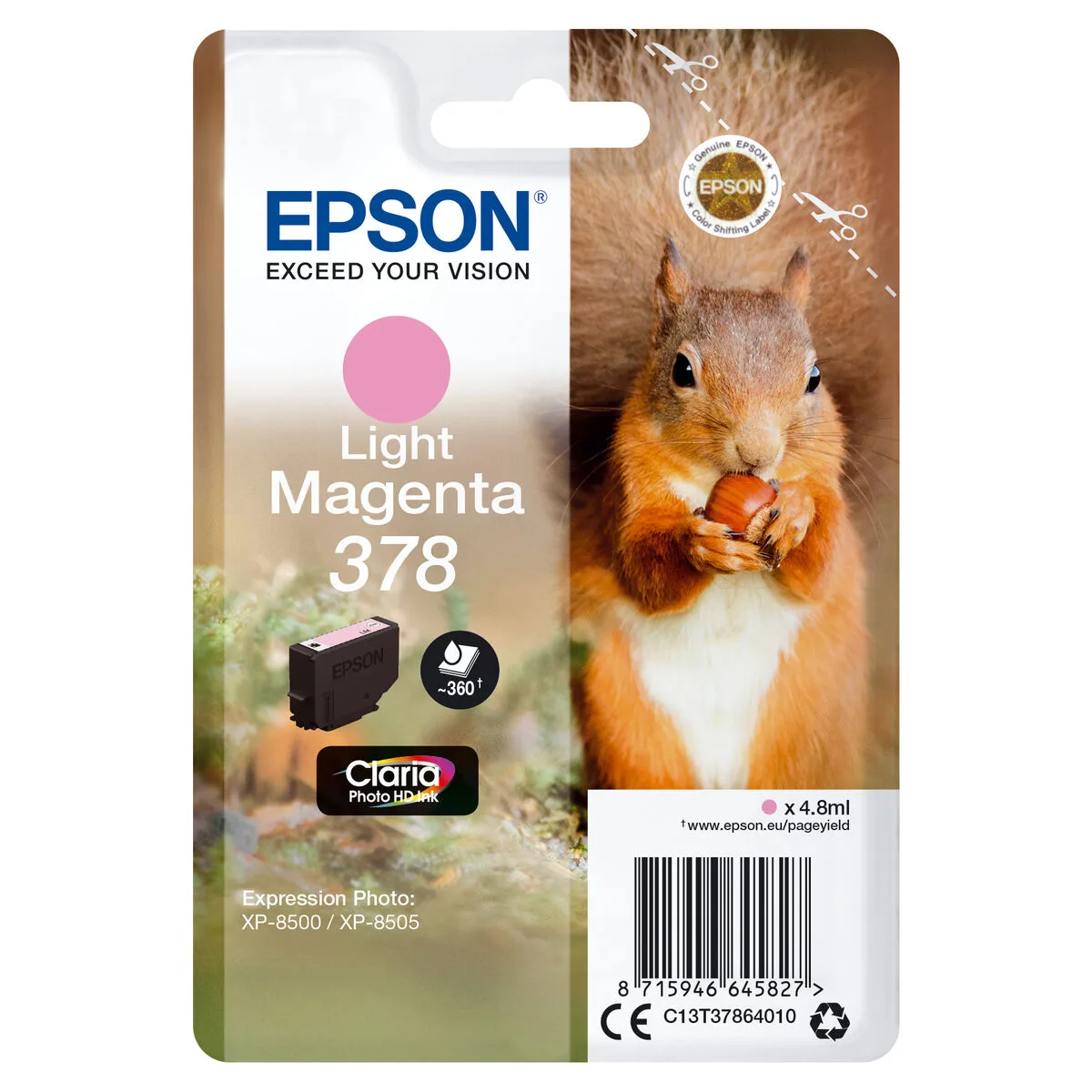 Cartouche d encre originale epson 378 magenta clair m050620482. Notre credo ? L'excellence accessible. Diaytar rend le premium attainable dans chaque catégorie de produits.