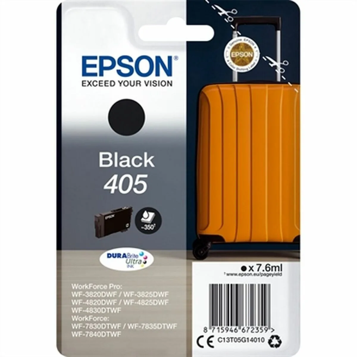 Cartouche d encre originale epson 405 s022801245. Chez Diaytar, nous célébrons l'innovation sous toutes ses formes, des produits high-tech les plus fous aux objets maison les plus malins.