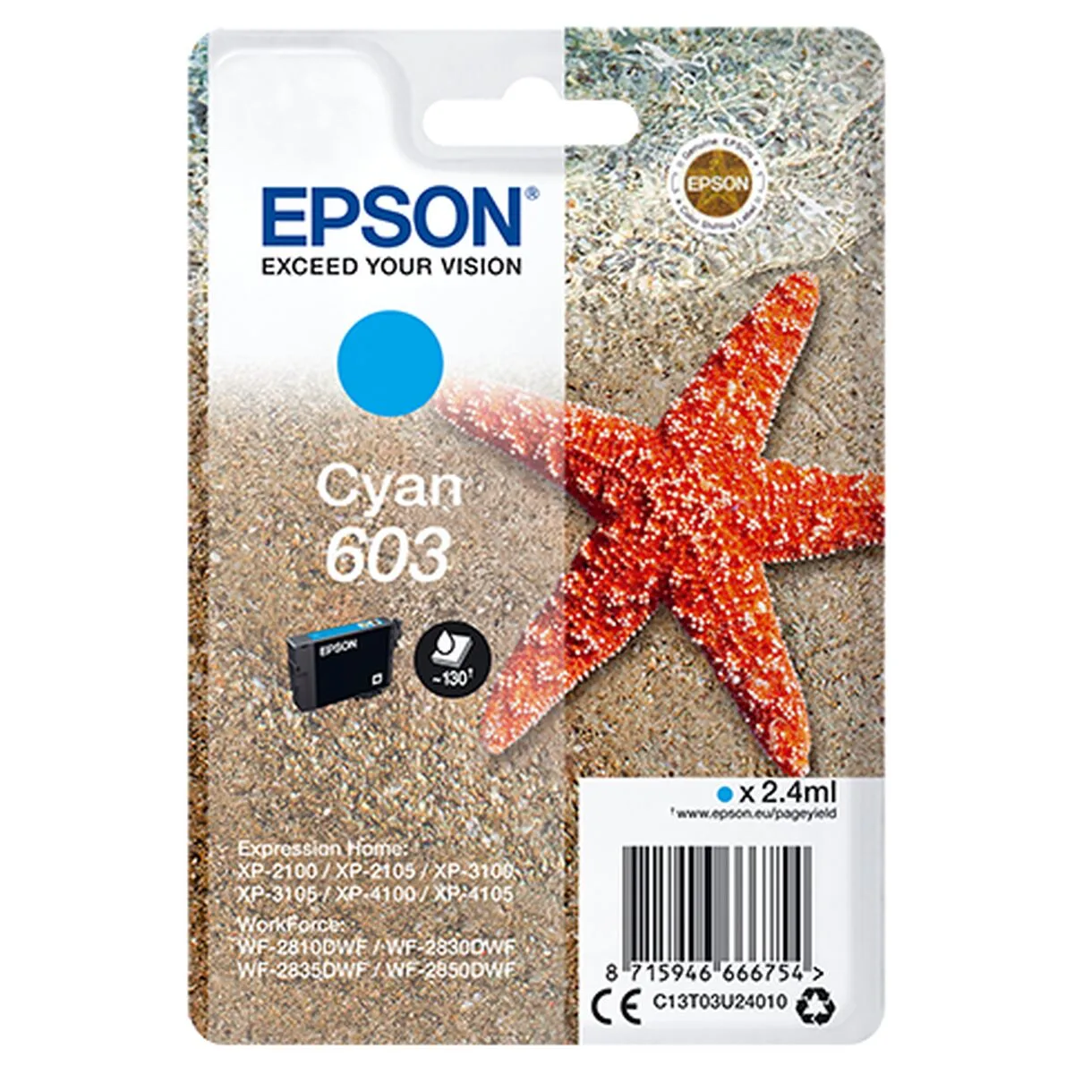 Cartouche d encre originale epson 603 cyan m050587474. Diaytar a été pensé pour les multitâches, les exigeants, les pressés, les rêveurs... En somme, pour vous.