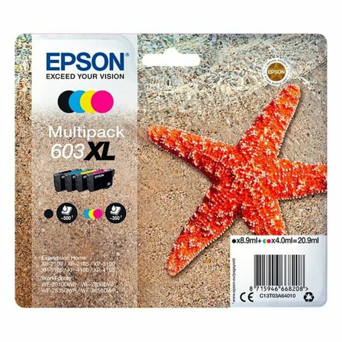 Cartouche d encre originale epson 603xl multicouleur m050586259. Diaytar, c'est le compagnon des visionnaires, de ceux qui achètent aujourd'hui les produits qui seront incontournables demain.