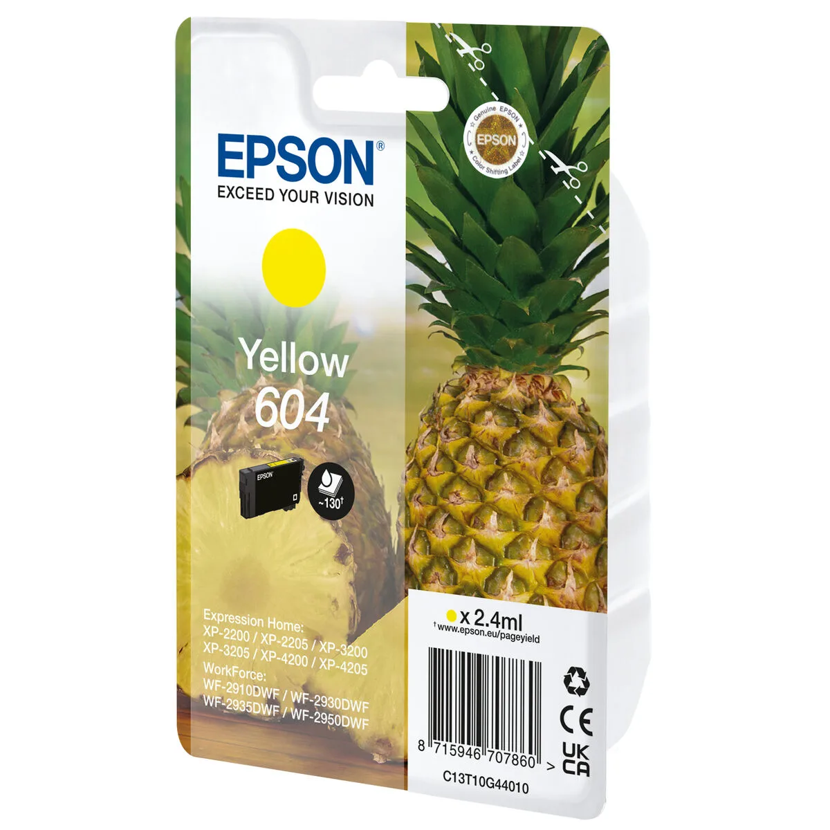 Cartouche d encre originale epson 604 jaune s778002065. L'excellence à portée de clic avec la boutique en ligne Diaytar.
