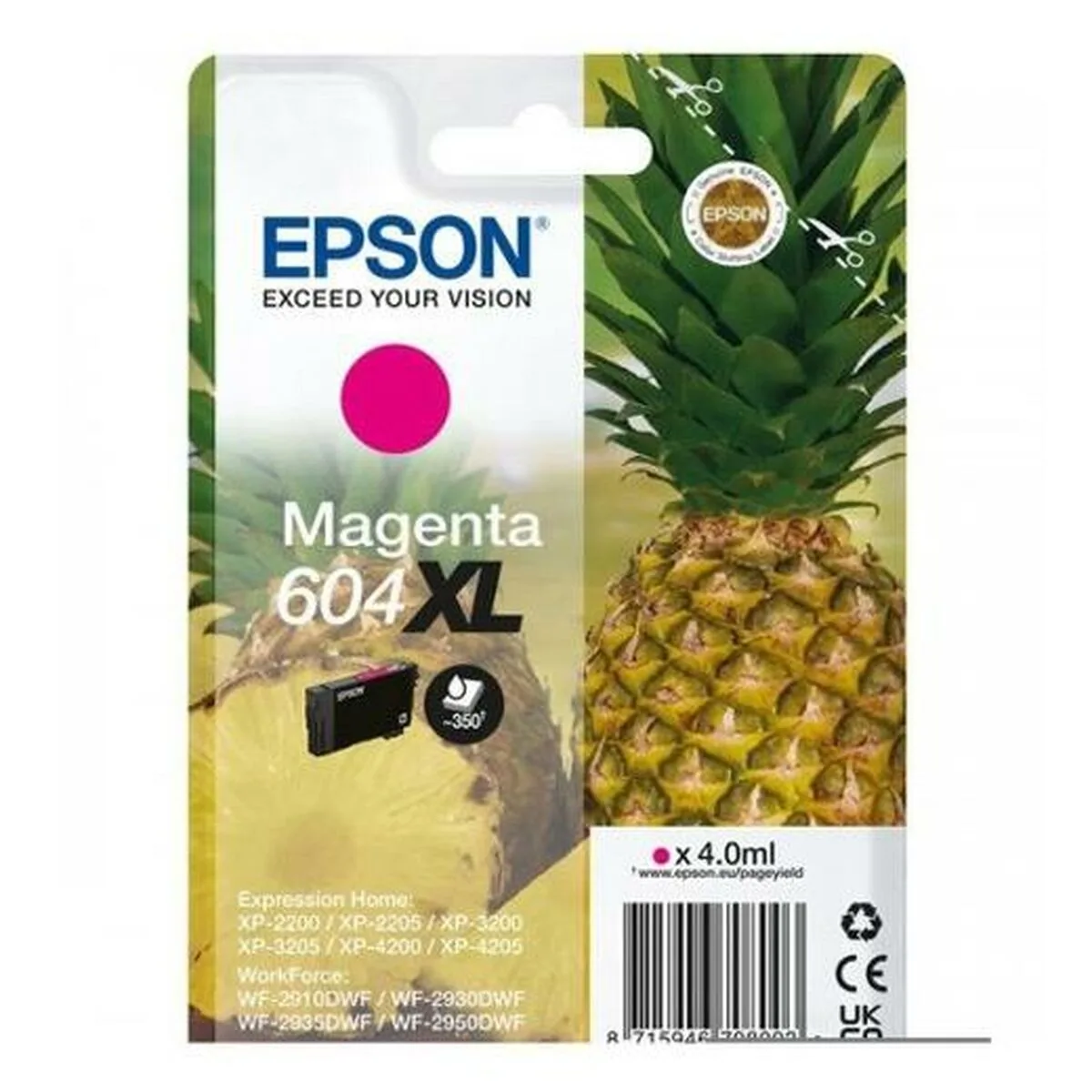 Cartouche d encre originale epson 604xl magenta m050686077. Diaytar capitalise sur la diversité : notre force est de vous offrir un choix immense sans jamais sacrifier la qualité