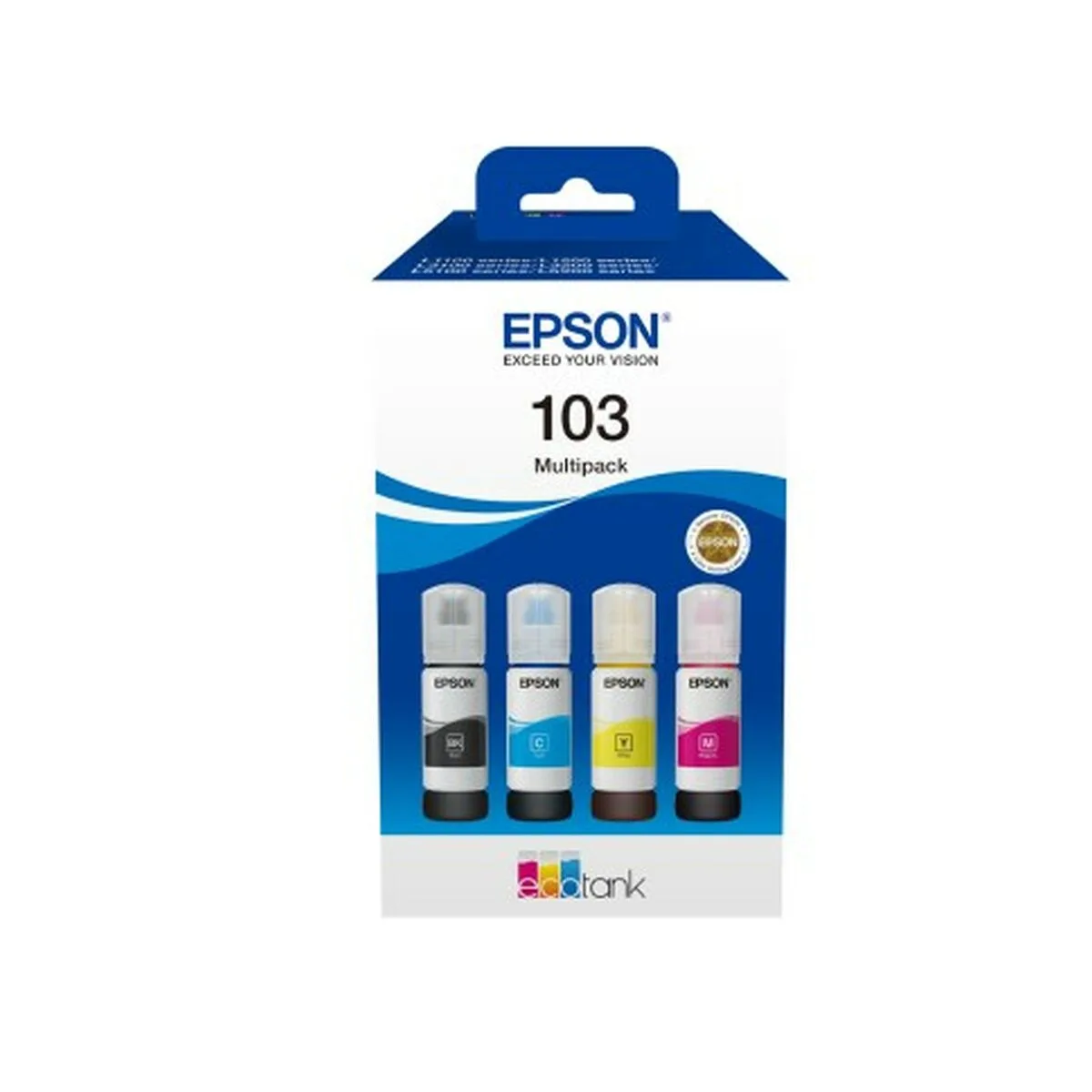 Cartouche d encre originale epson c13t00s64a noir cyan magenta jaune s912808061. Diaytar : Votre portail vers un monde de produits où la frontière entre l'essentiel et le superflu devient délicieusement floue