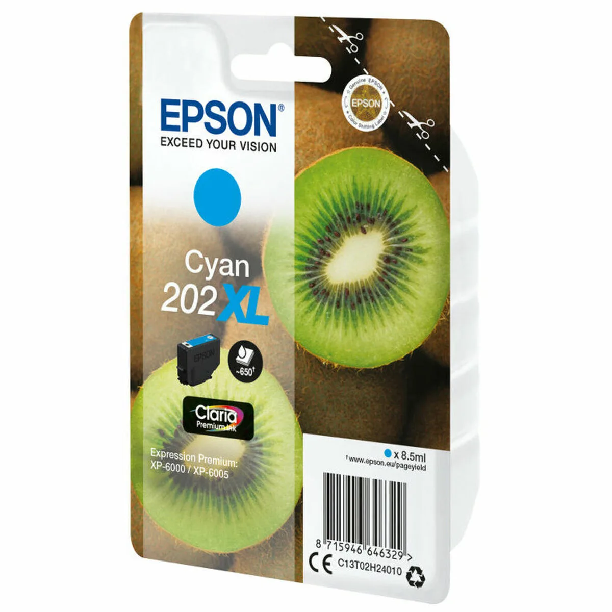 Cartouche d encre originale epson c13t02h24010 cyan m050582692. Votre vie, simplifiée et stylisée par Diaytar et sa collection de produits essentiels et innovants