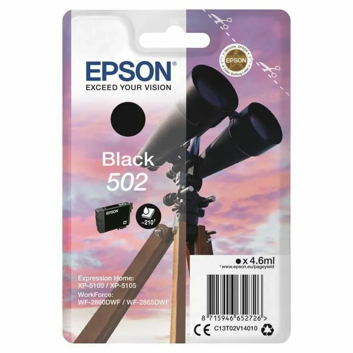 Cartouche d encre originale epson c13t02v14020 s773237997. Diaytar, c'est votre garantie contre la déception. Des produits testés et approuvés, pour un shopping en toute sérénité.