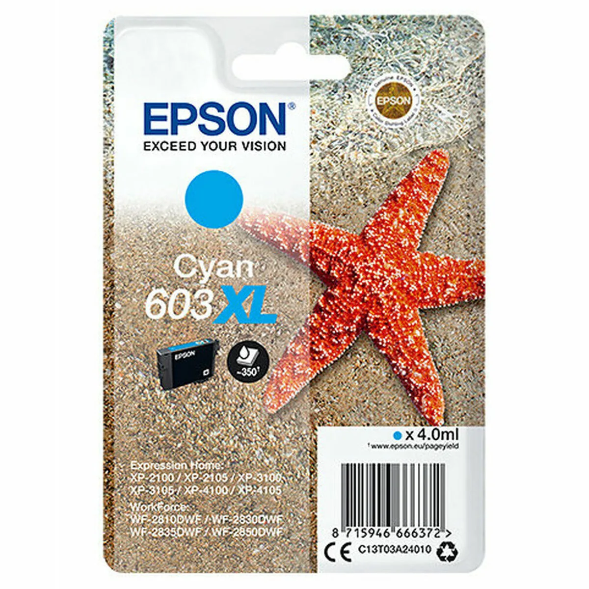 Cartouche d encre originale epson c13t03a24020 s773240689. Chez Diaytar, nous célébrons la singularité de chaque produit, qu'il s'agisse d'un gadget tech ou d'un ustensile maison