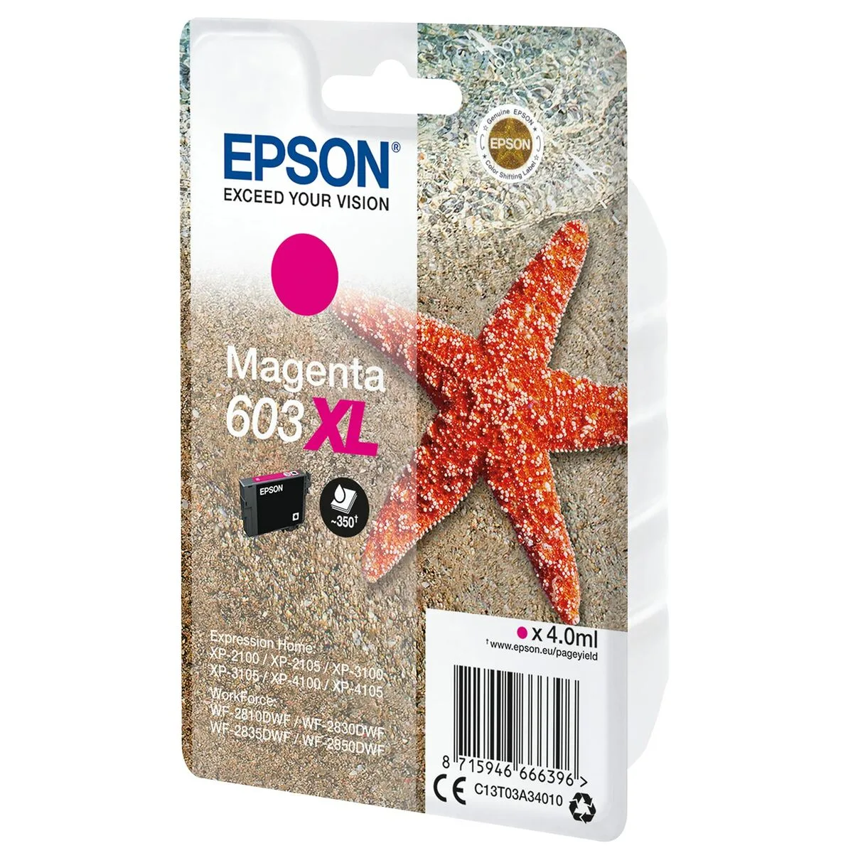 Cartouche d encre originale epson c13t03a34020 4 ml magenta s773240891. Diaytar, c'est le livre dont vous êtes le héros. Chaque produit que vous choisissez est un chapitre de votre histoire.