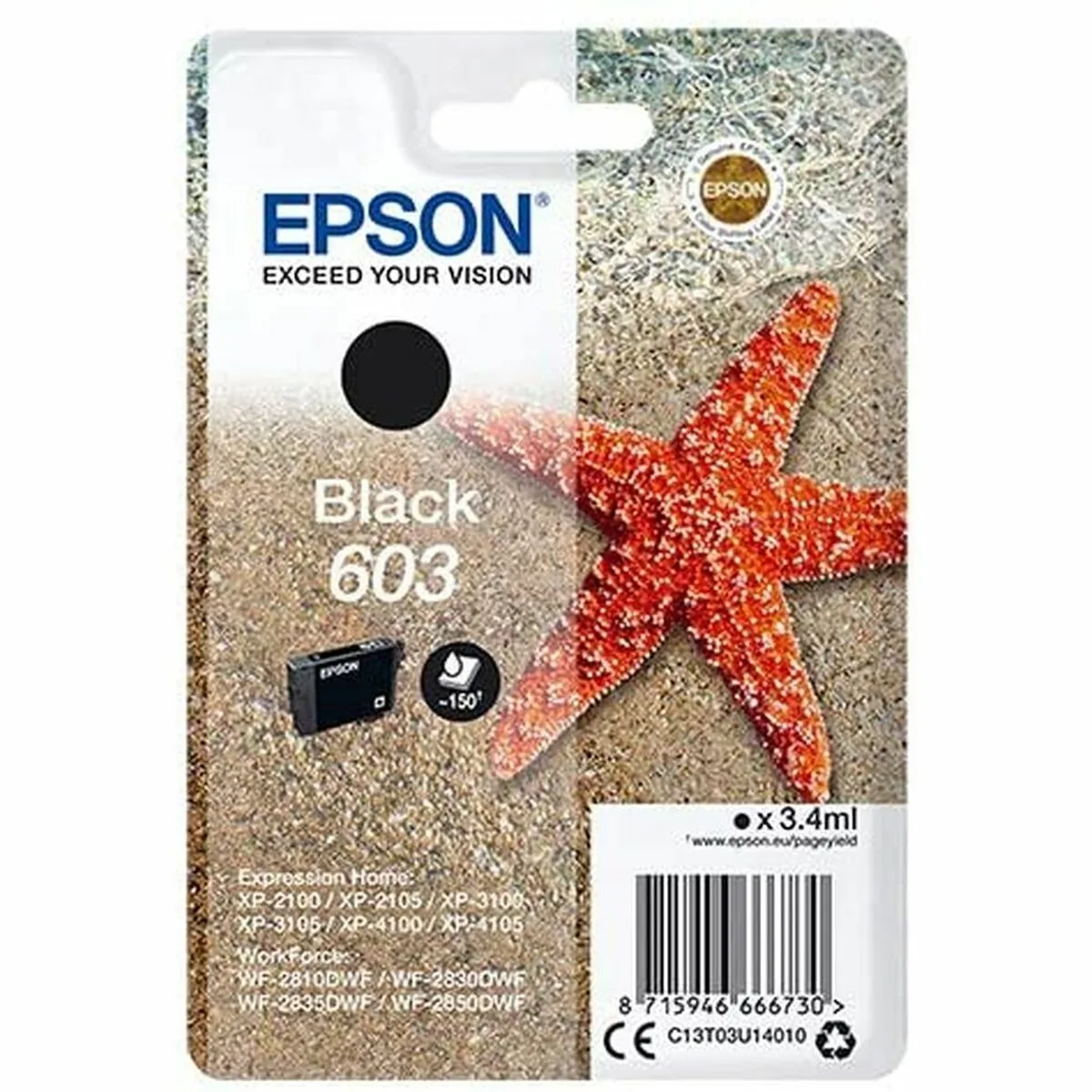 Cartouche d encre originale epson c13t03u14020 noir s773242347. Osez l'expérience Diaytar et découvrez comment des produits bien choisis peuvent éléver votre qualité de vie.