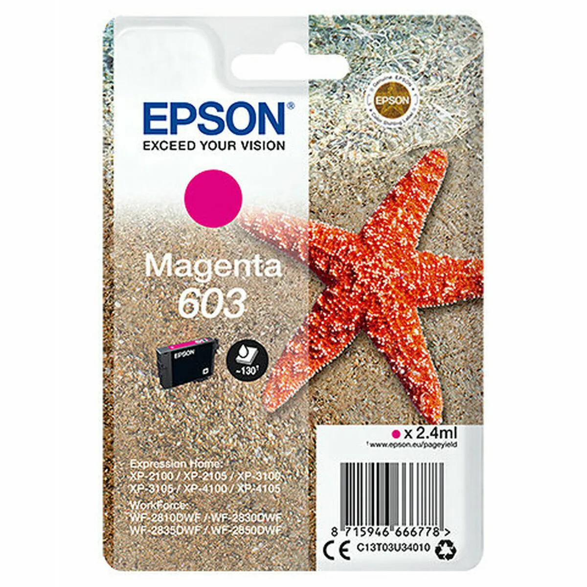 Cartouche d encre originale epson c13t03u34020 magenta s773242714. Diaytar défend une idée forte : le shopping en ligne doit être une aventure qui éveille la curiosité et comble les besoins