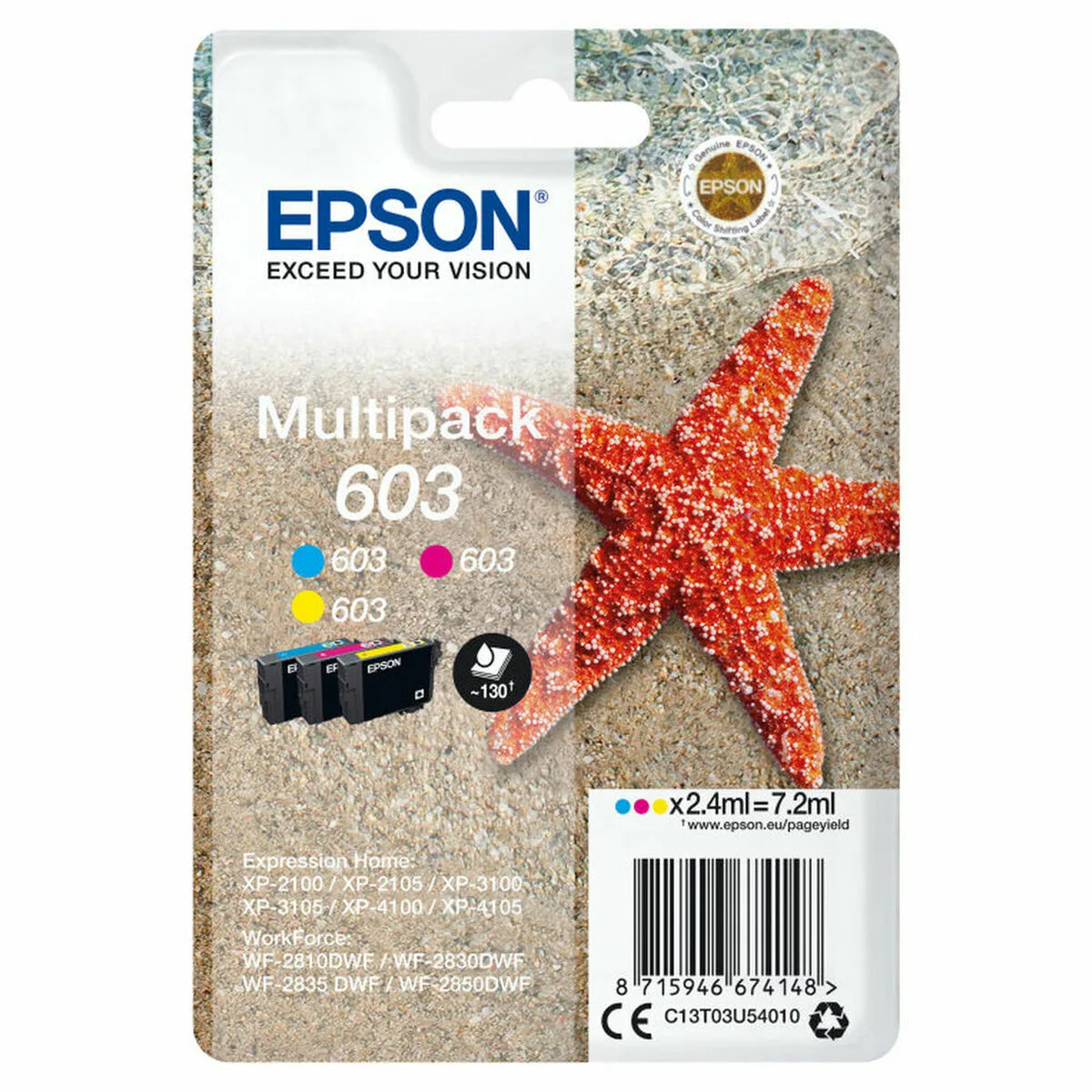 Cartouche d encre originale epson c13t03u54010 cyan magenta jaune m050588095. L'aventure Diaytar est une quête permanente de sens et d'esthétisme à travers des produits soigneusement pensés.