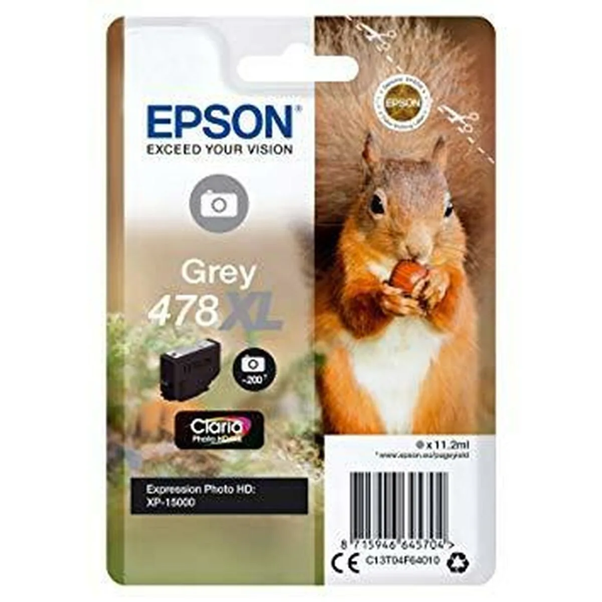 Cartouche d encre originale epson c13t04f64010 gris s840522870. Diaytar, c'est le testament vivant qu'on peut allier large choix et qualité exemplaire dans le e-commerce.