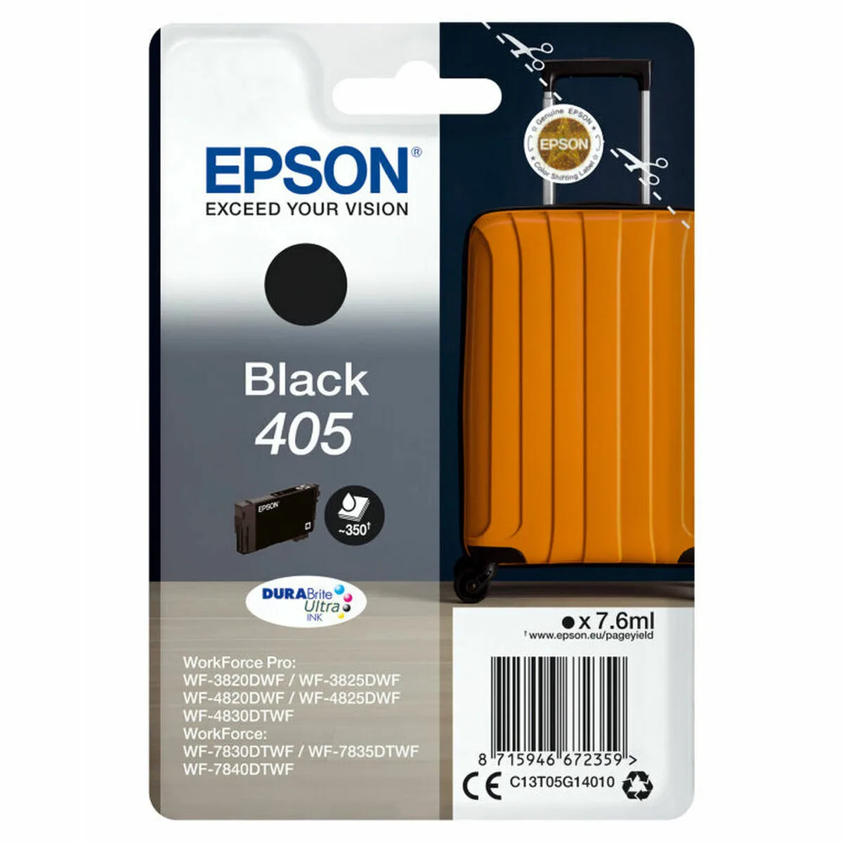 Cartouche d encre originale epson c13t05g14010 noir m050680099. Diaytar vous connecte à l'essentiel et au superflu stylé : une gamme complète de produits pour tous vos besoins et envies