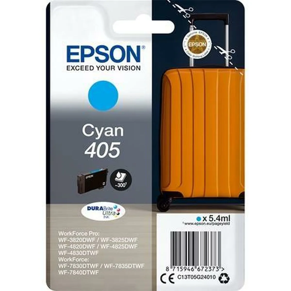 Cartouche d encre originale epson c13t05g24010 cyan m050680241. Diaytar, c'est la certitude de faire un choix judicieux. Chaque produit dans notre catalogue a passé nos tests exigeants.