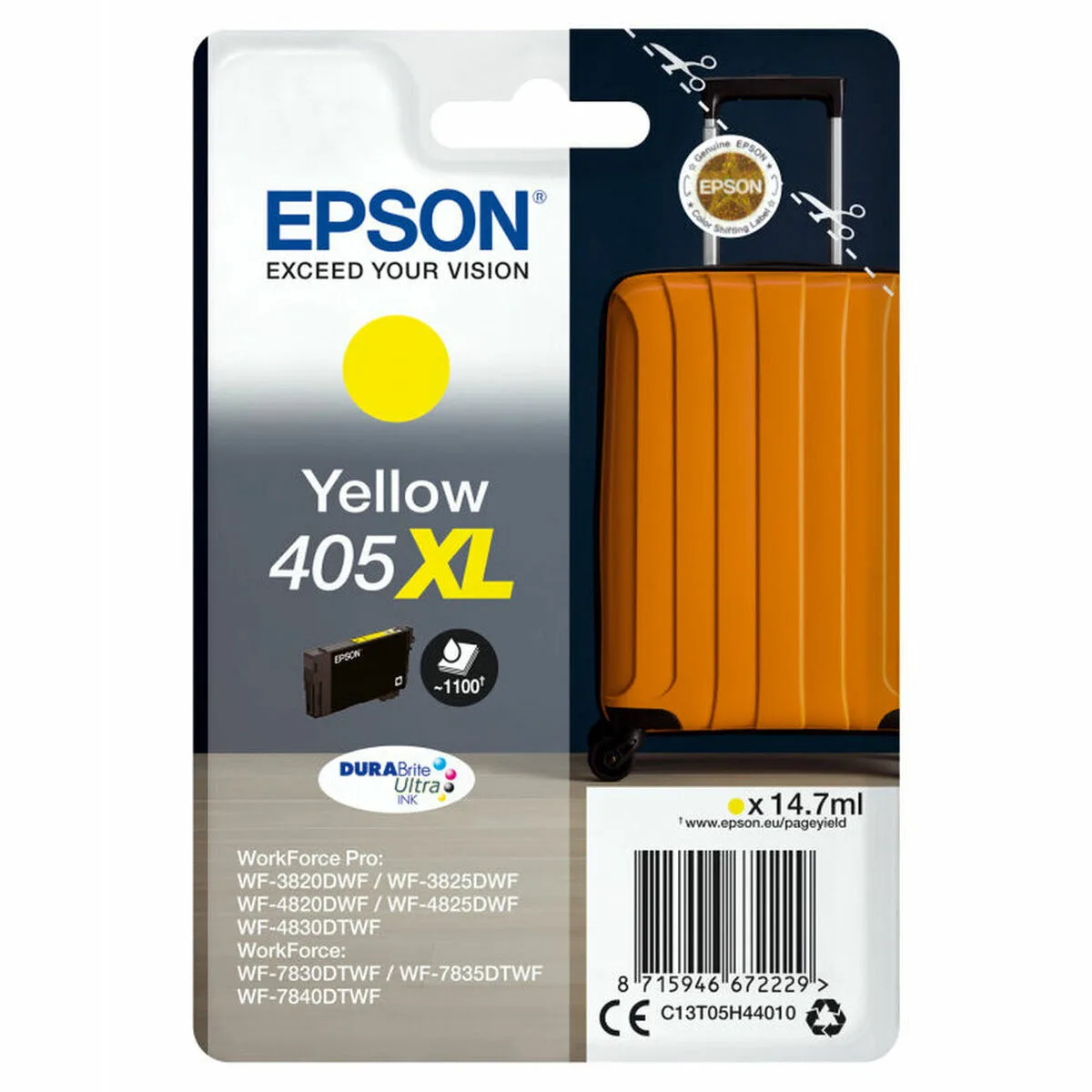 Cartouche d encre originale epson c13t05h44010 s043668519. Nous avons bâti Diaytar sur une idée simple : vous méritez le meilleur des produits, sans avoir à chercher pendant des heures.