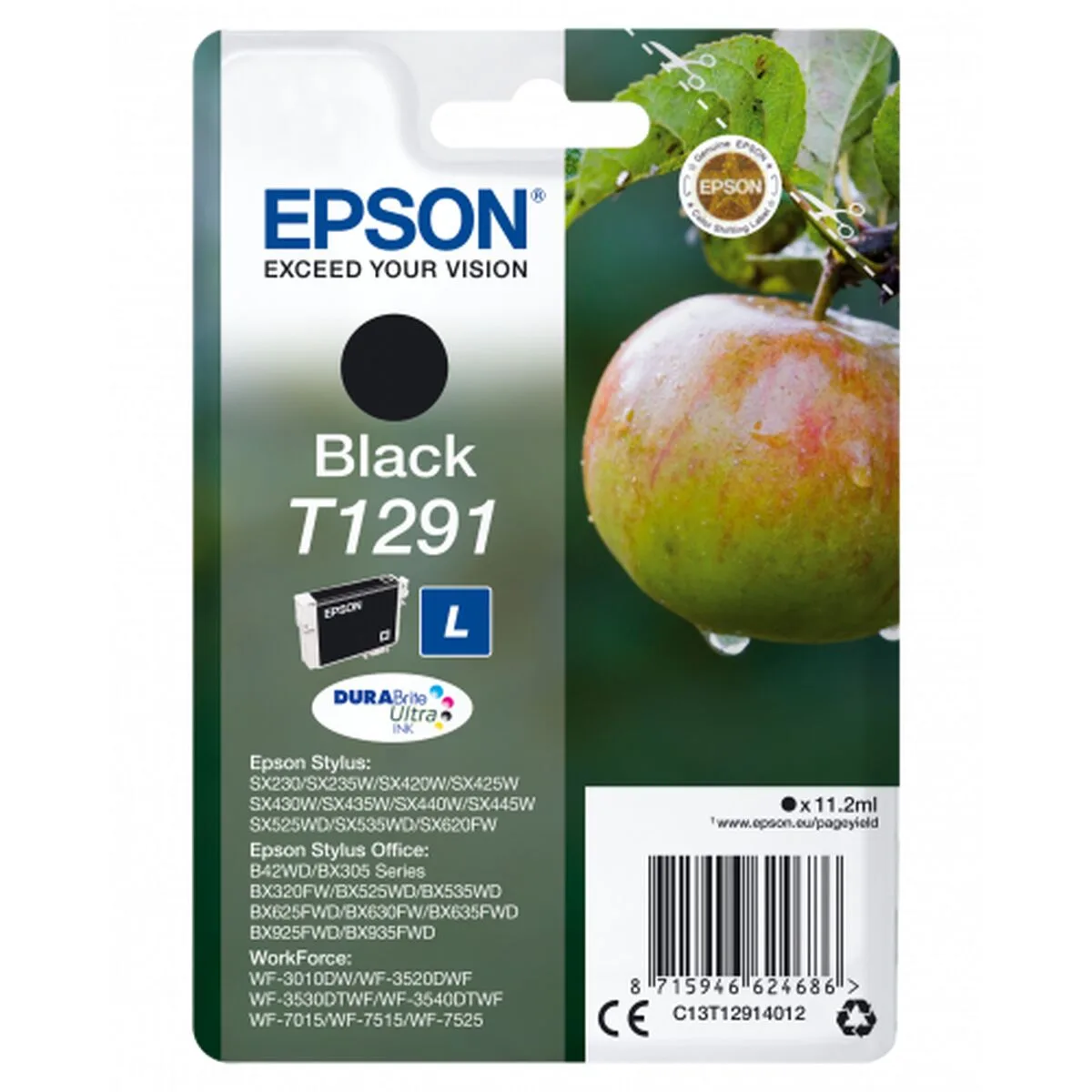 Cartouche d encre originale epson c13t12914012 noir m050596599. Notre équipe Diaytar est une bande de dénicheurs compulsifs, toujours en quête du produit qui provoquera l'étincelle dans votre regard.
