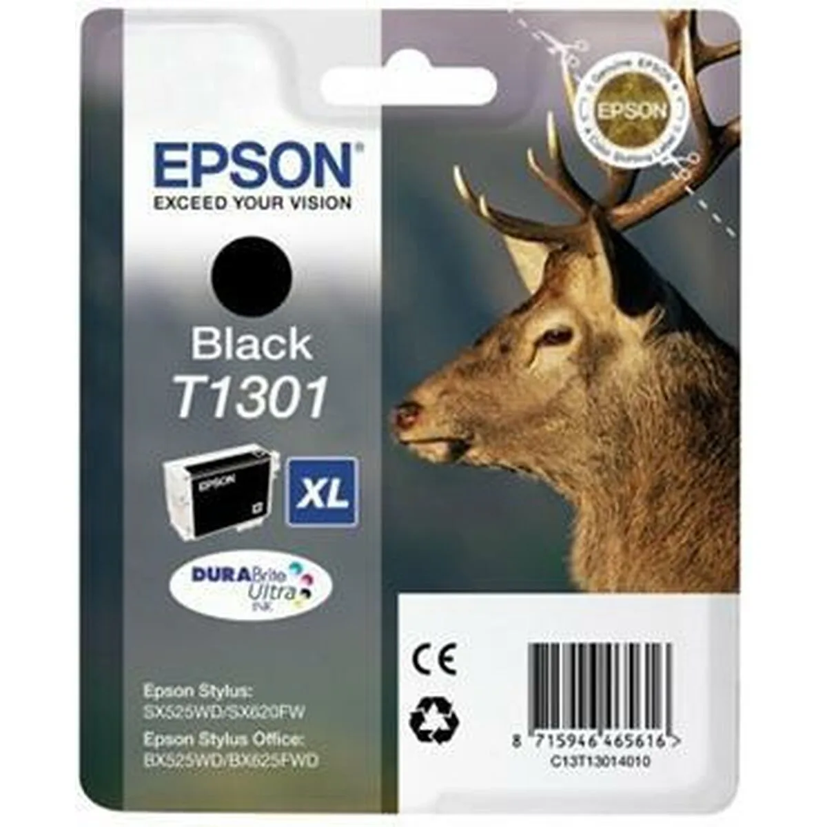 Cartouche d encre originale epson c13t13014012 noir m050597667. Avec Diaytar, profitez d'une sélection généraliste qui a du caractère et qui reflète les aspirations de notre époque