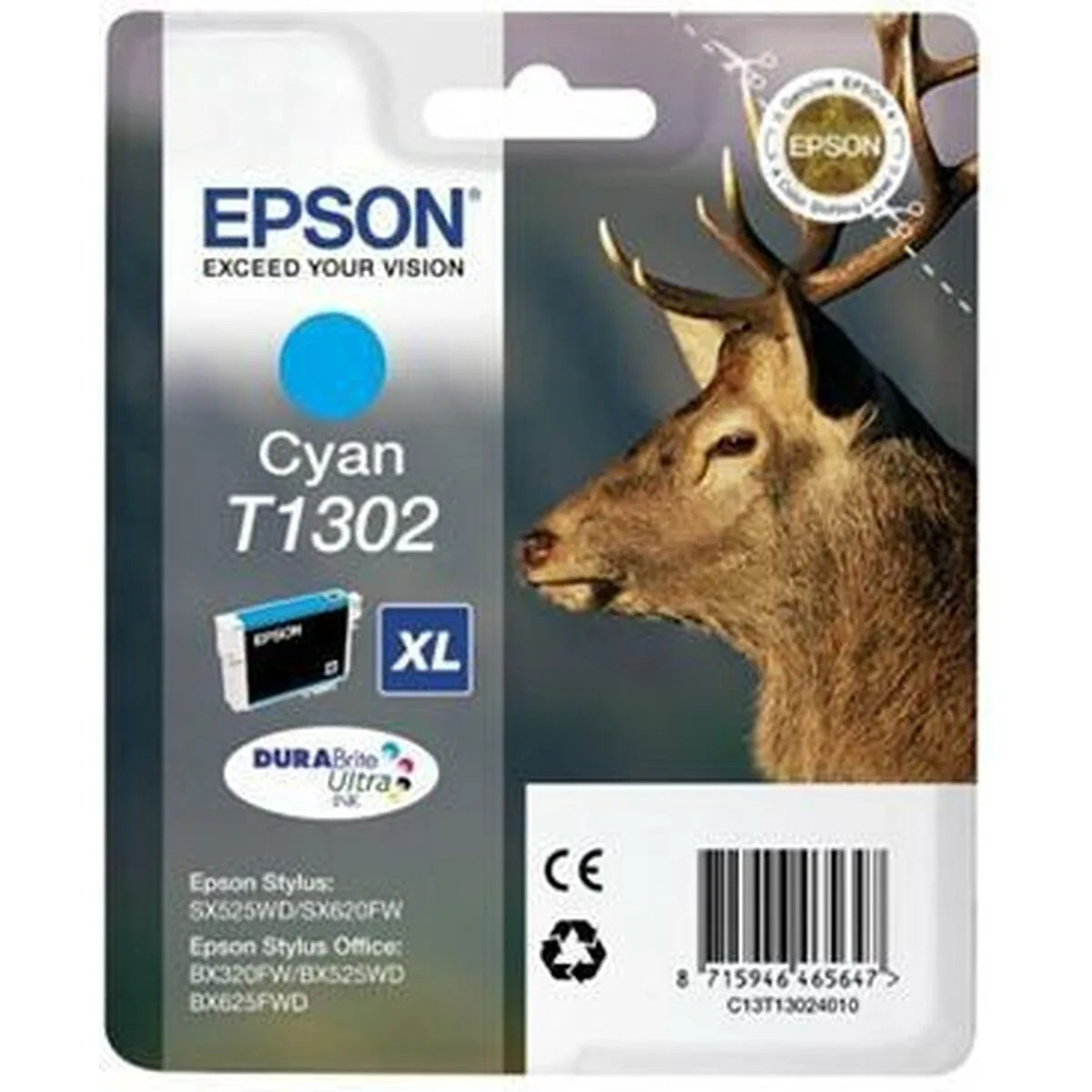 Cartouche d encre originale epson c13t13024012 cyan m050597859. Nous avons rêvé Diaytar pour vous. Une plateforme où chaque clic est une promesse de découverte et de satisfaction.