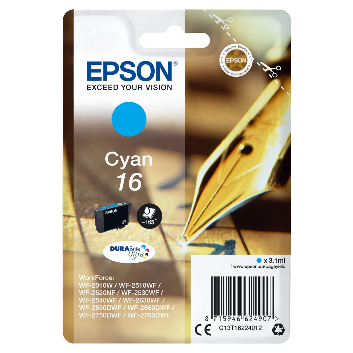 Cartouche d encre originale epson c13t16224012 cyan m050600544. Bienvenue sur Diaytar, où le shopping généraliste devient une chasse au trésor pour produits tendance et innovants