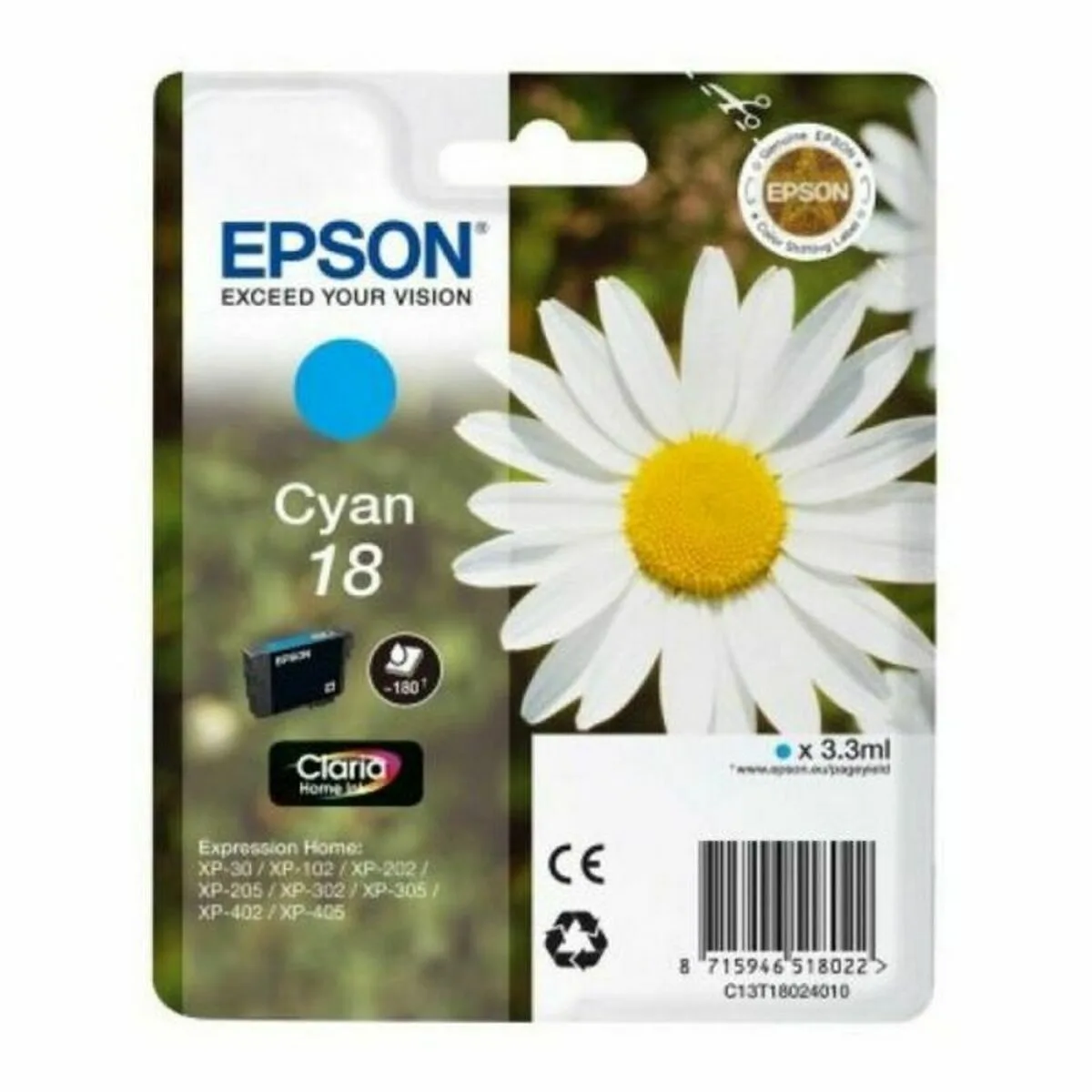 Cartouche d encre originale epson c13t18024012 cyan s023972819. Nous sommes les archéologues du produit parfait. Diaytar exhume pour vous les trésors cachés du marché.