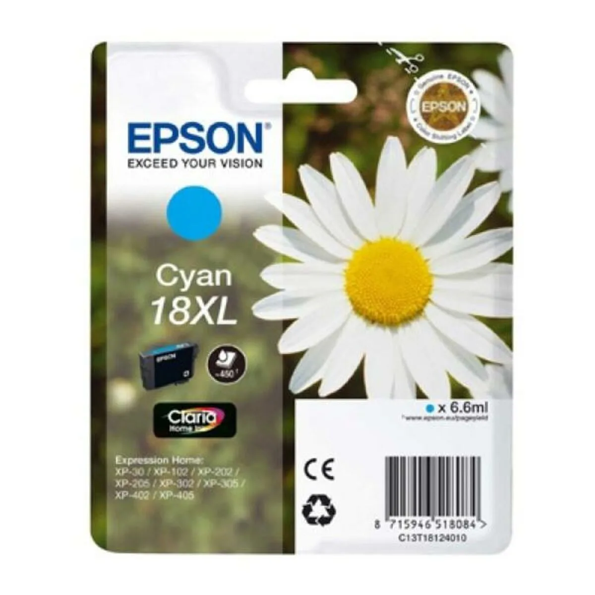 Cartouche d encre originale epson c13t18124012 cyan m050603427. Bienvenue sur Diaytar, l'endroit où les produits ne sont pas juste achetés, mais sont adoptés pour la vie.
