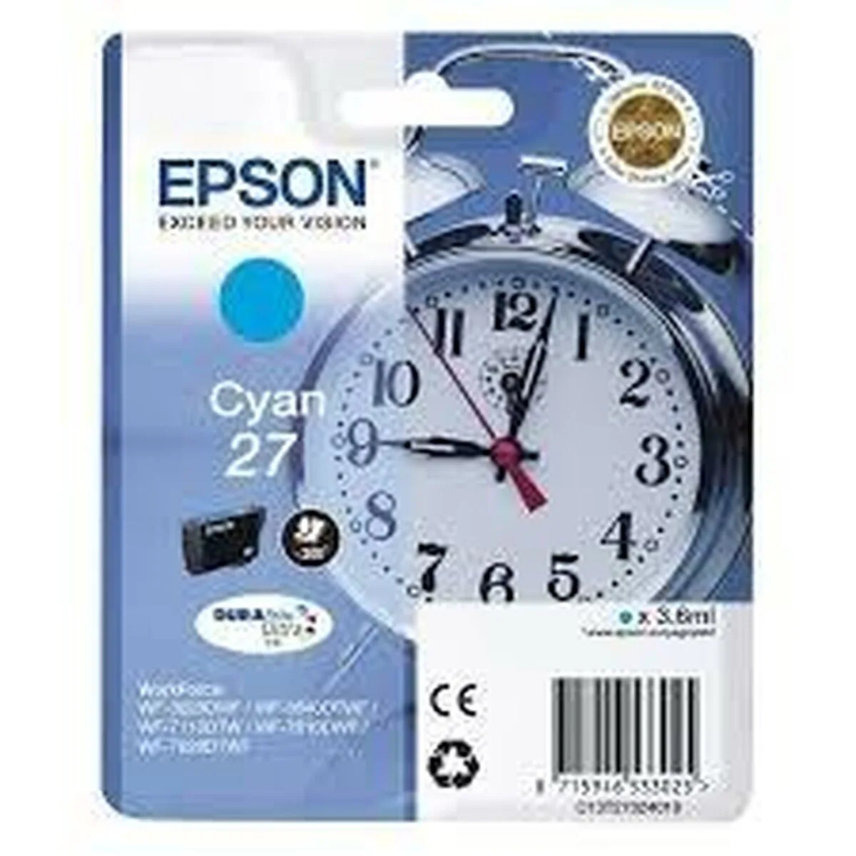 Cartouche d encre originale epson c13t27024012 cyan m050608758. Votre style, votre personnalité, nos produits : bienvenue chez Diaytar !