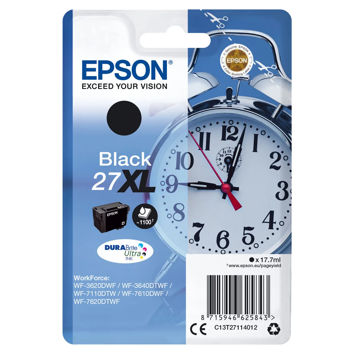 Cartouche d encre originale epson c13t27114012 noir m050609548. Diaytar a été conçu pour ceux qui voient le shopping en ligne comme une source d'inspiration et de solutions pratiques